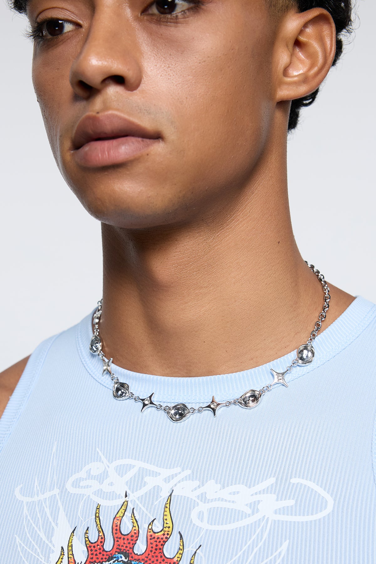 Satin Node Necklace