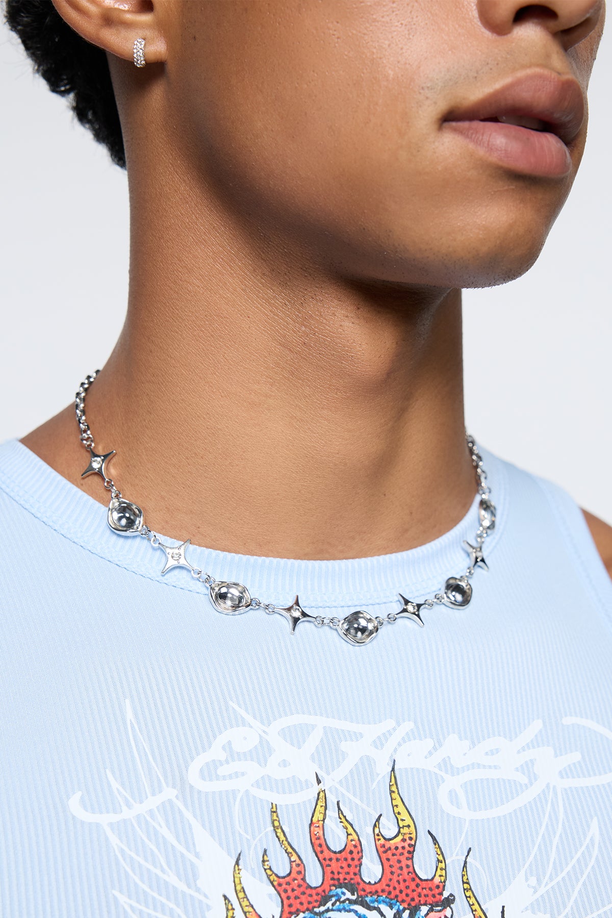 Satin Node Necklace