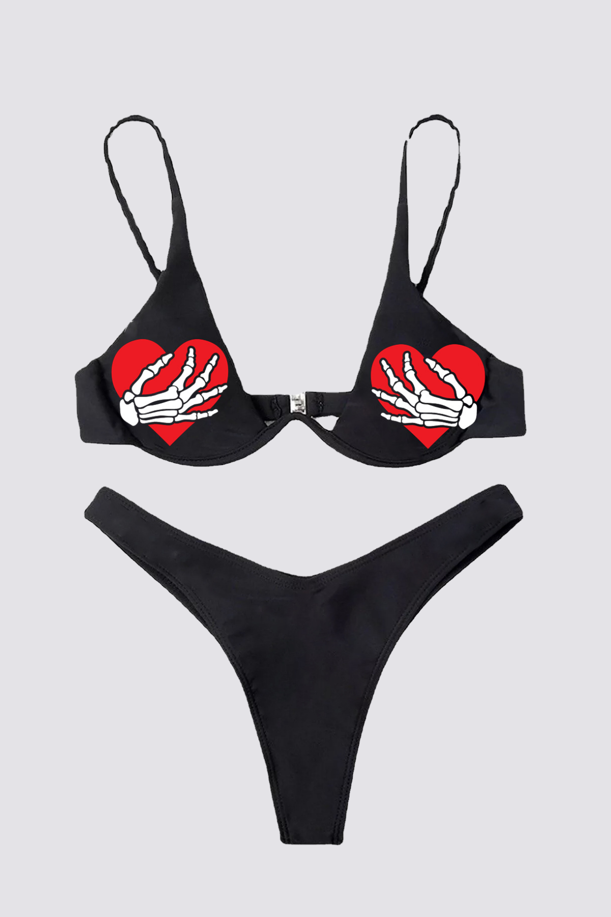 Seduce Net Print Bikini Two Piece Set