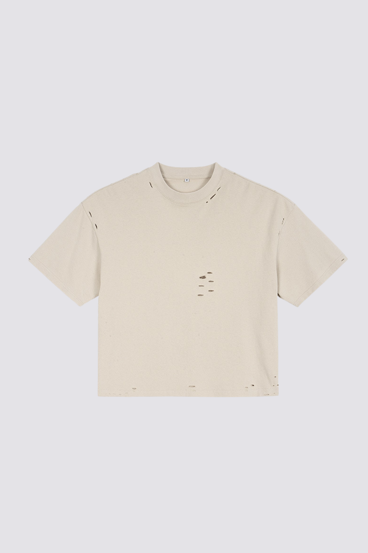 Shadow Cloak Ripped Top Apricot