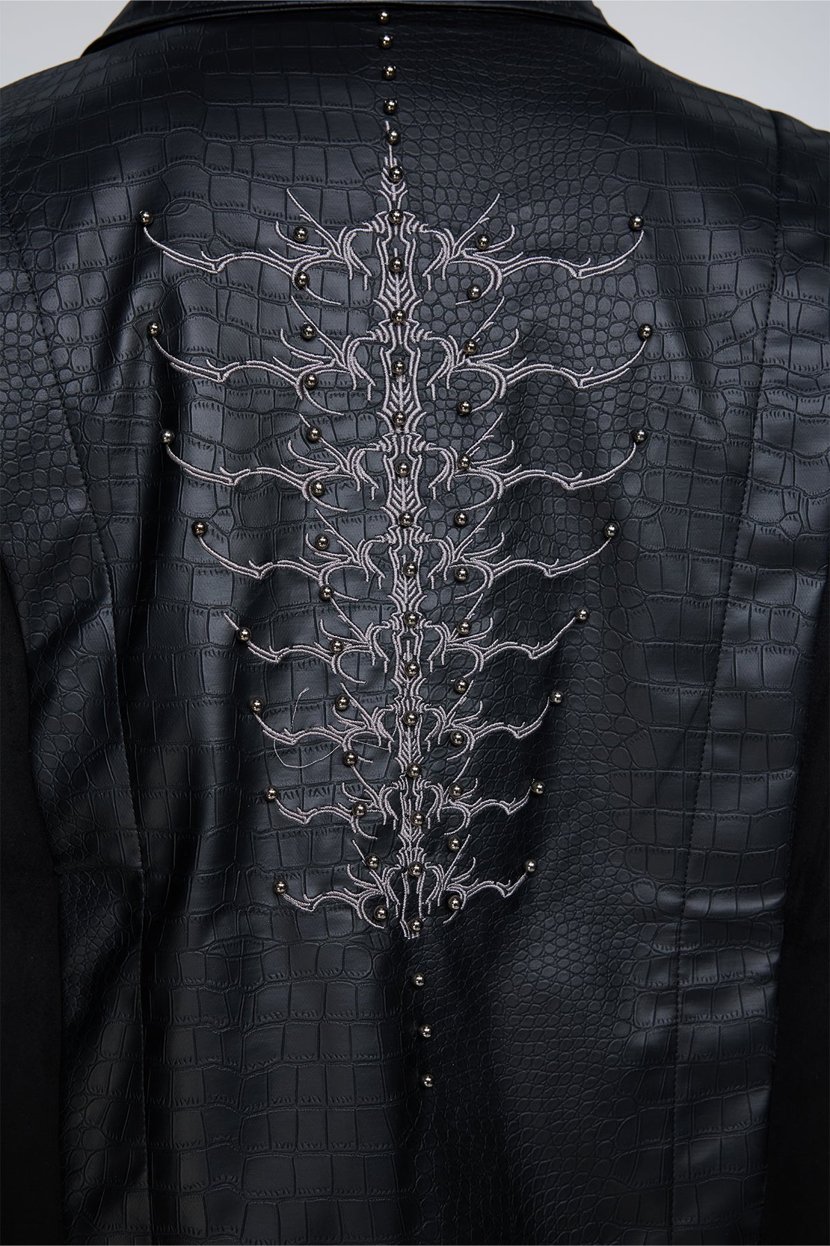 Shadow Coil Leather Jacket
