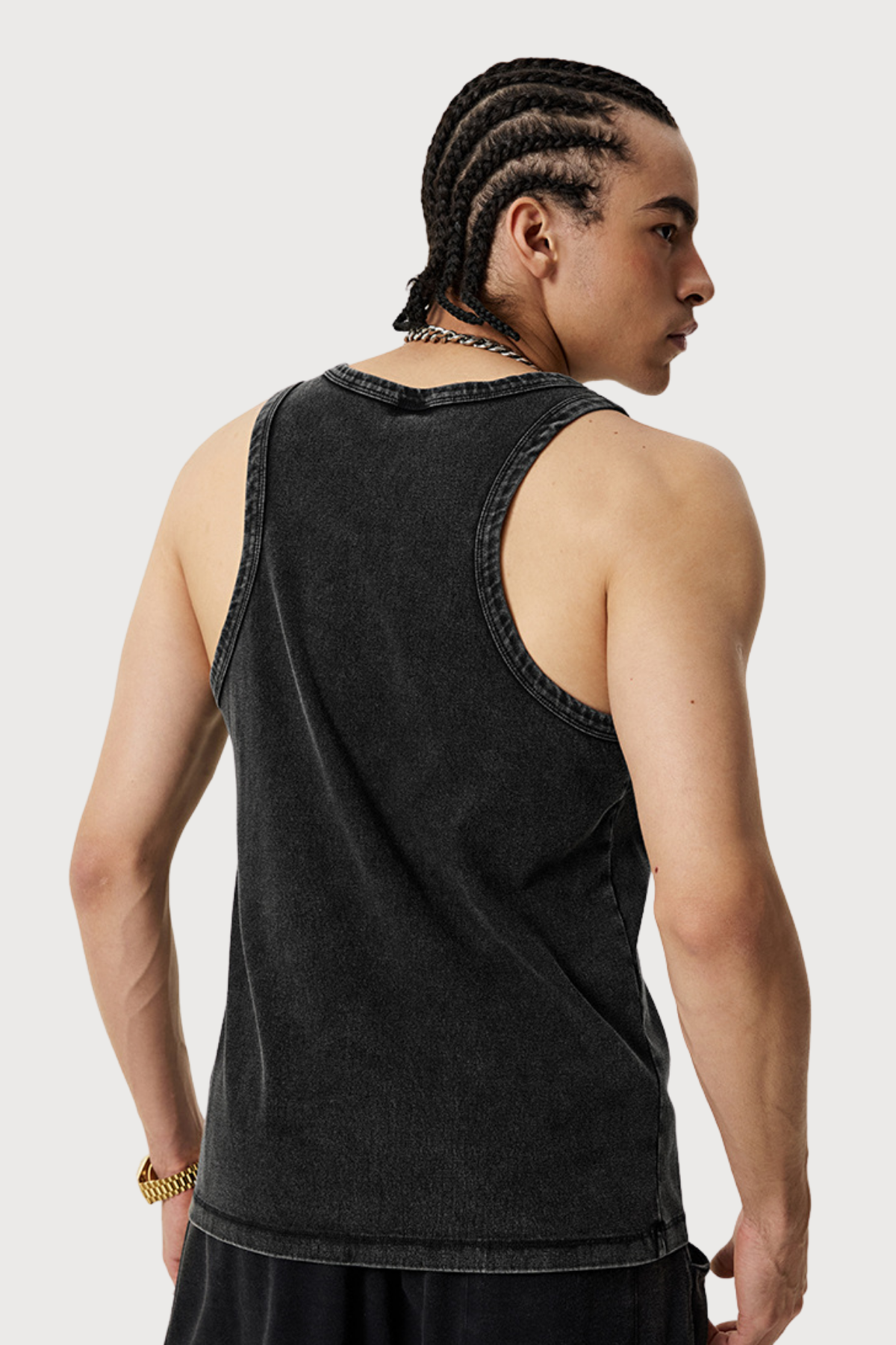 Shadow Mood Retro Sleeveless Top