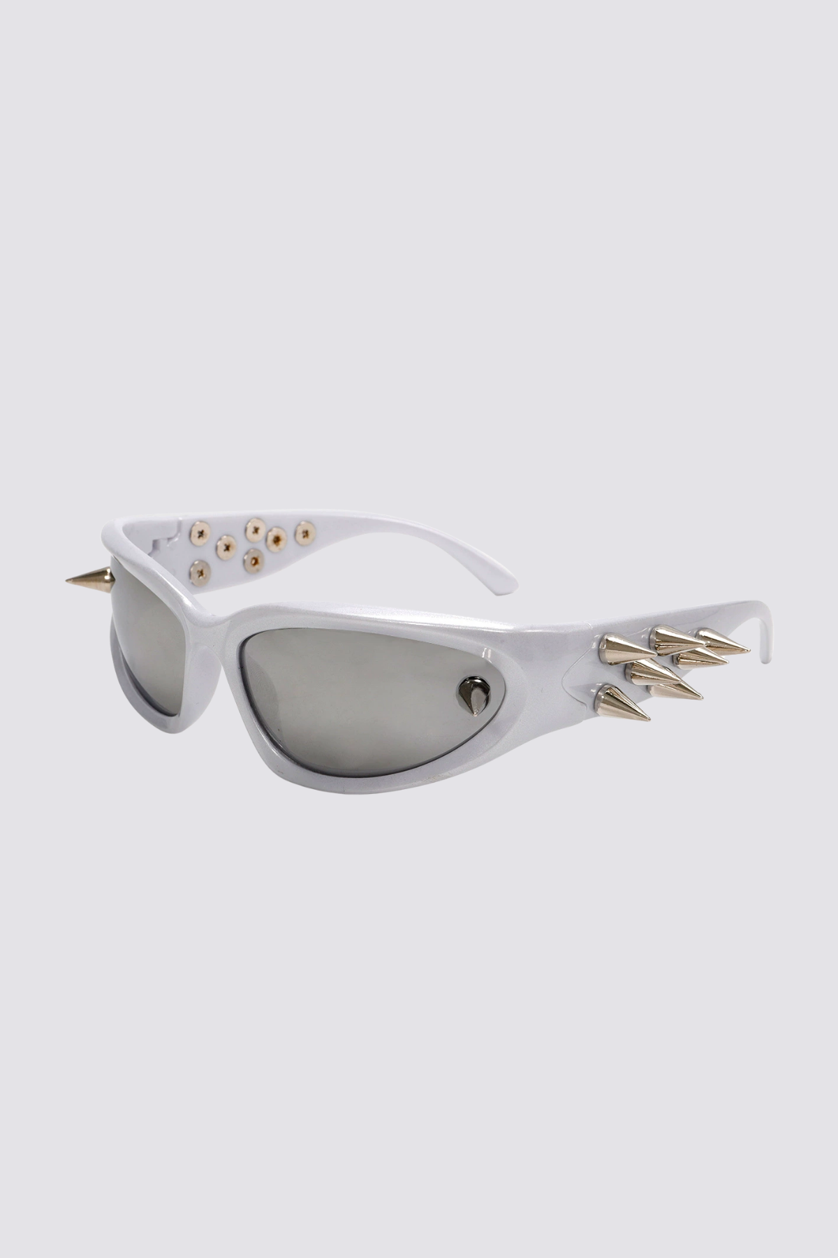 Sharp Beam Rivet Sunglasses