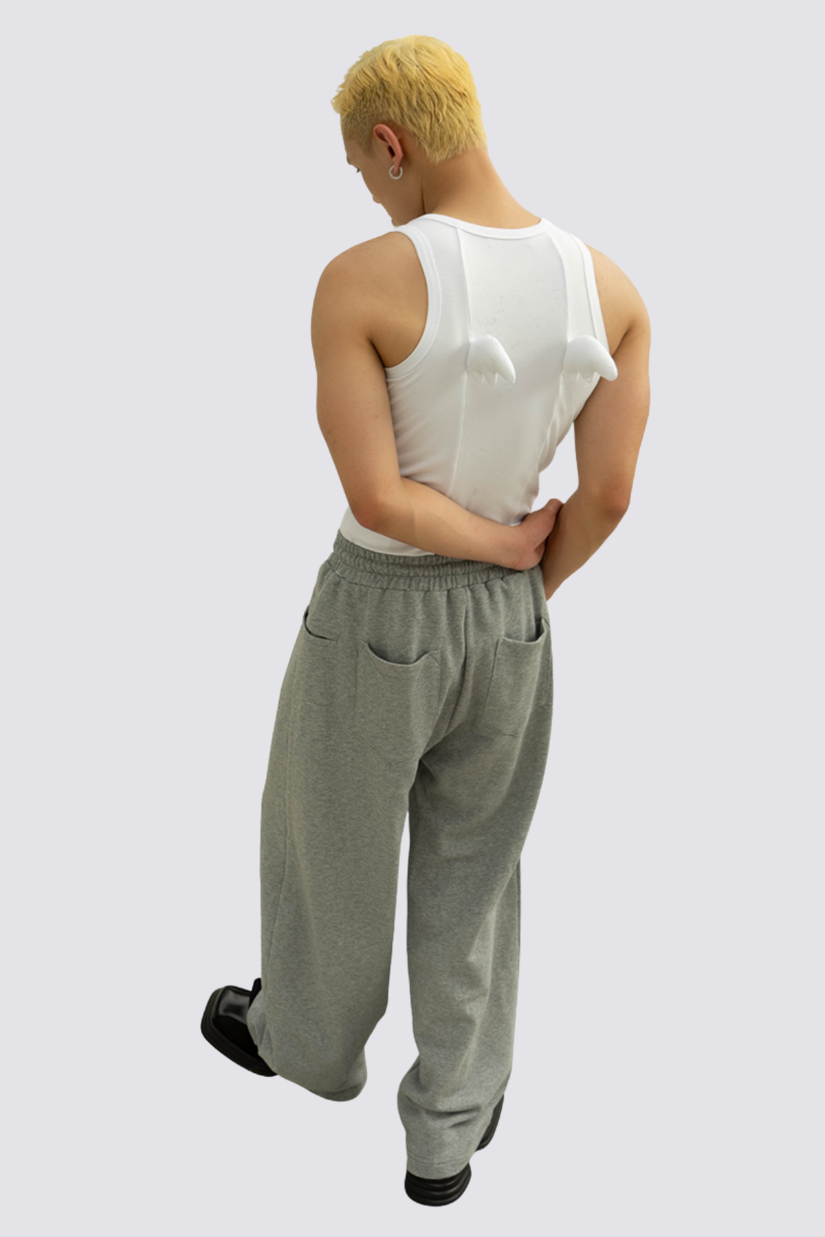 Sharp Fog Angel Wings Sleeveless Top