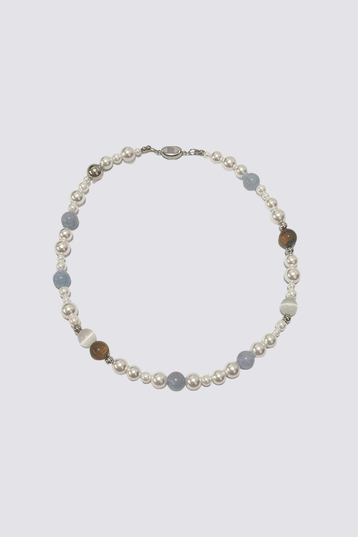 Sheen Combine Beaded Necklace