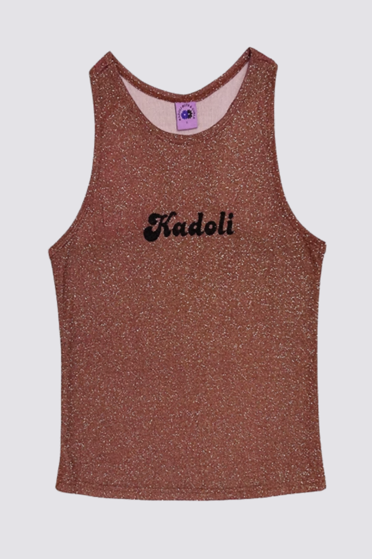 Shine Ray Glitter Sleeveless Top