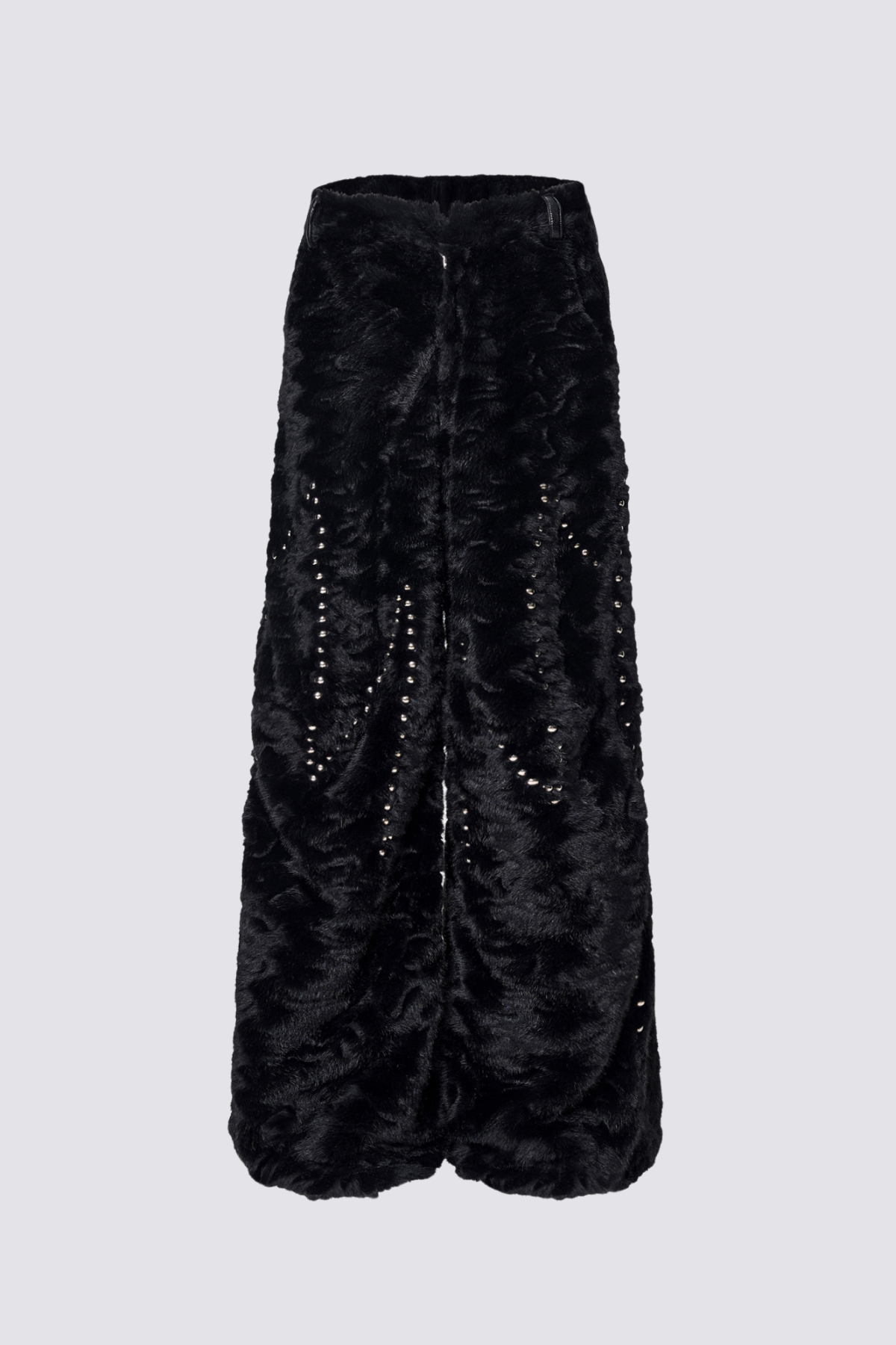 Silent Shroud Fur Straight Pants