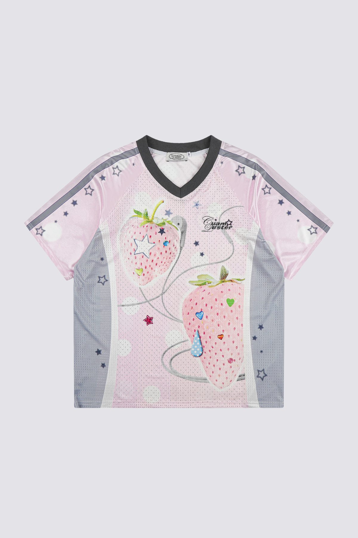 Silk Bloom Print T-Shirt