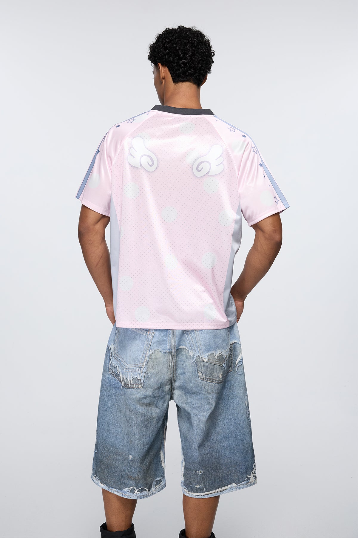 Silk Bloom Print T-Shirt