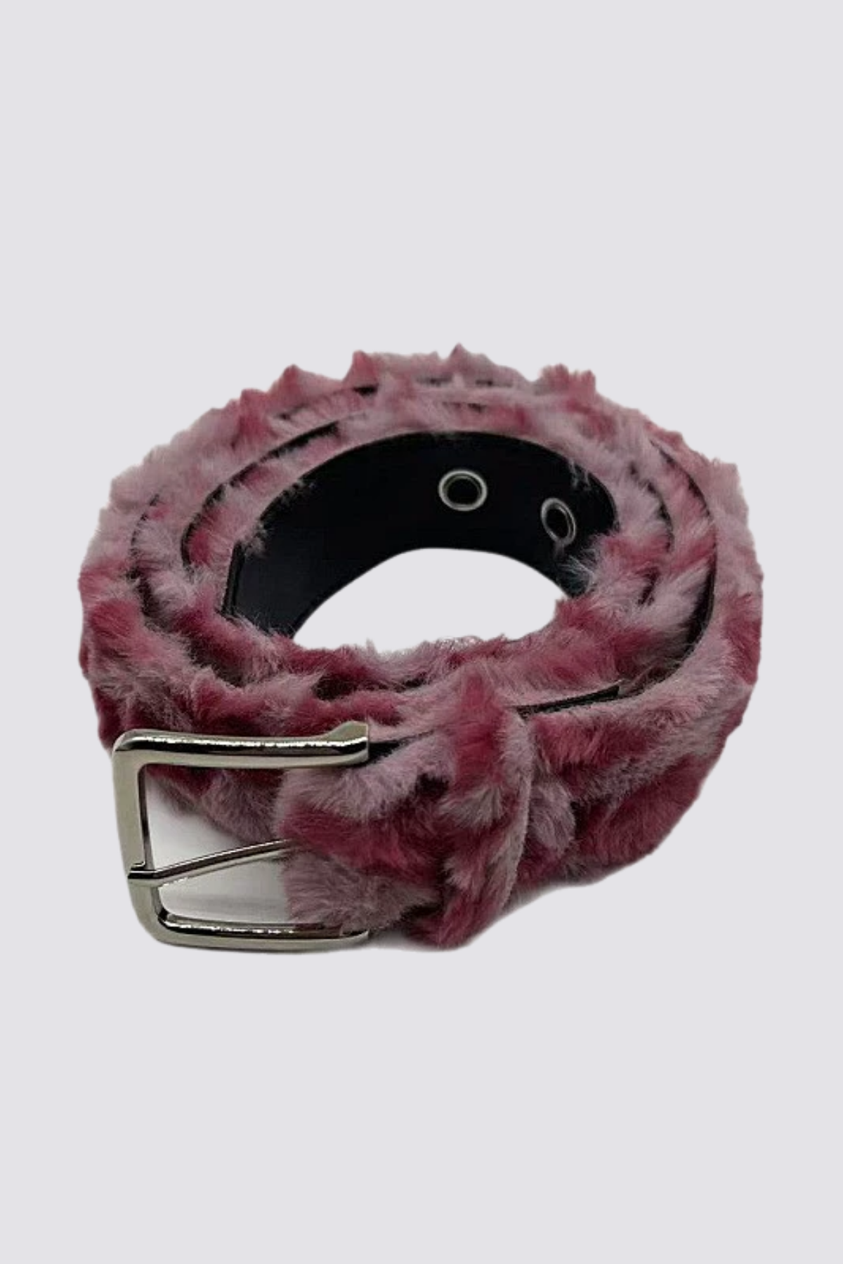 Skin Clash Leopard Fur Belt