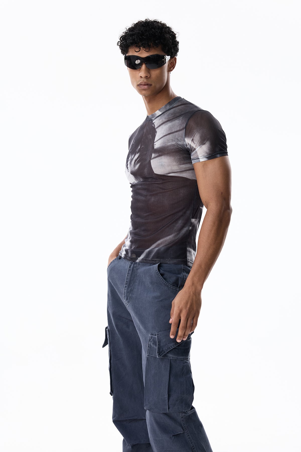 Skin Flow Mesh Top