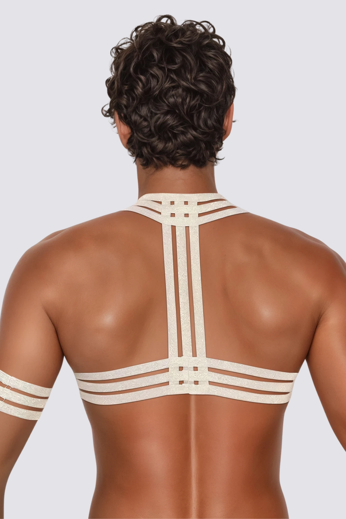 Skin Lock Chest Strap Gold