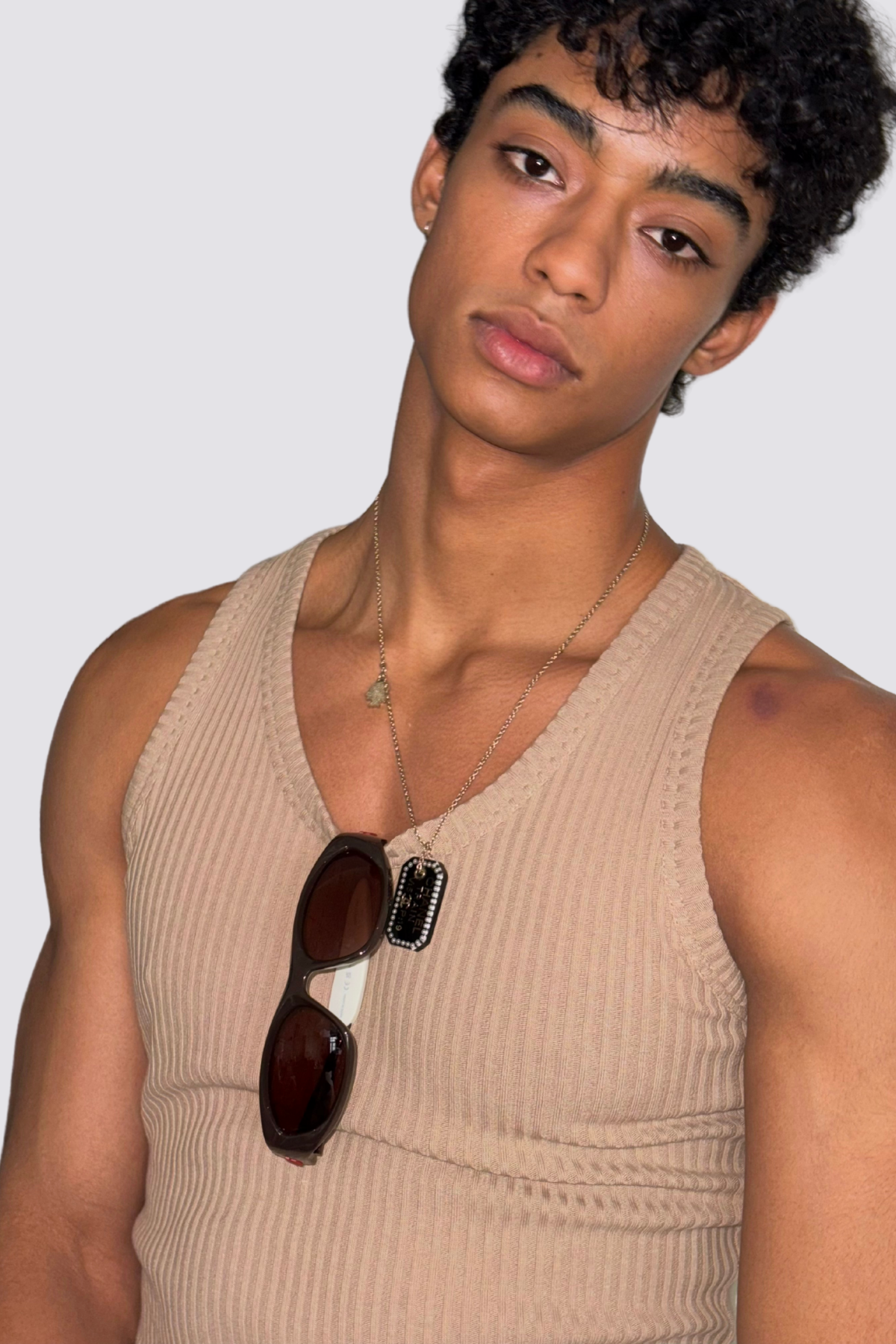 Slip Frame Sleeveless Top