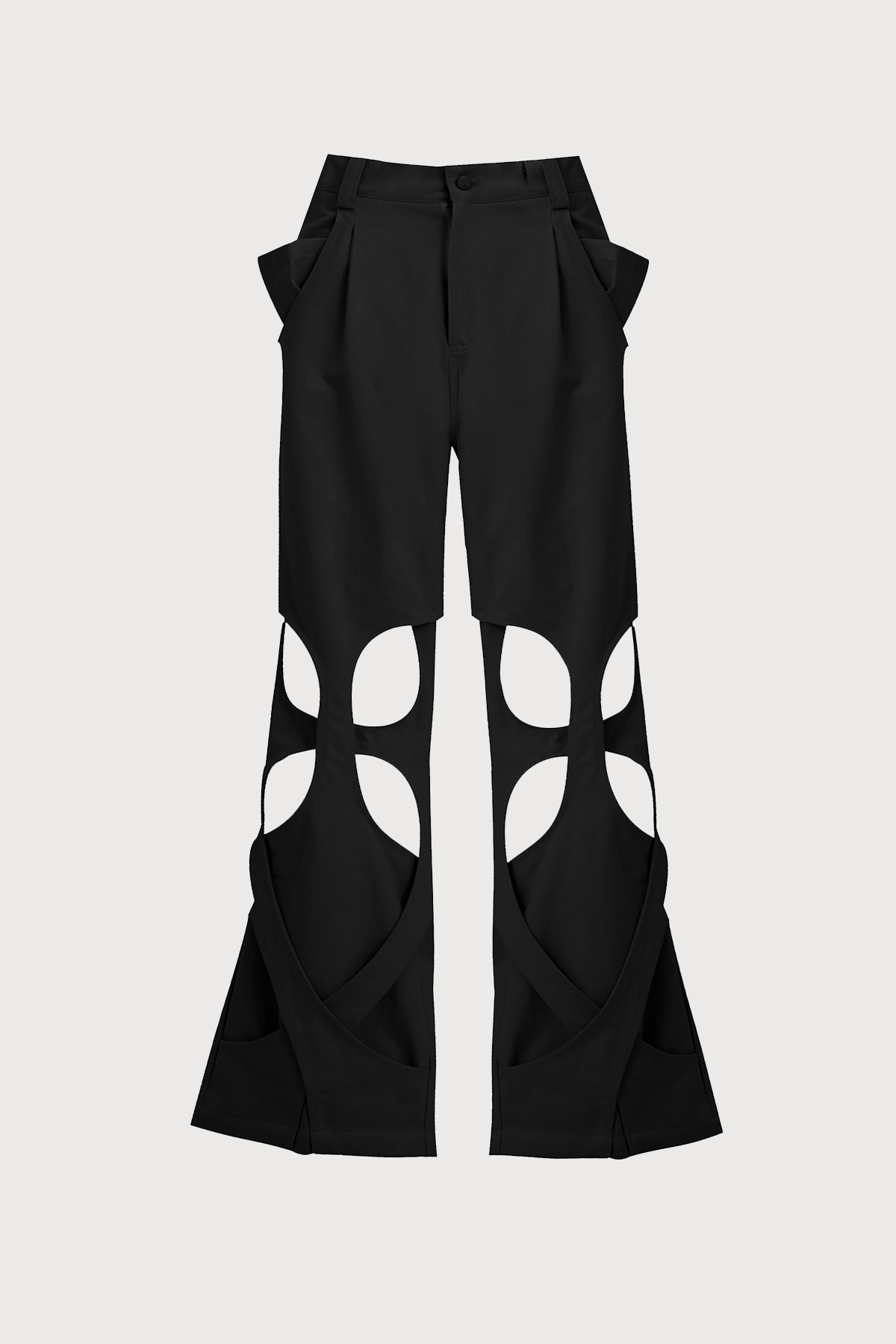 Smooth Drift Cutout Wide Leg Pants