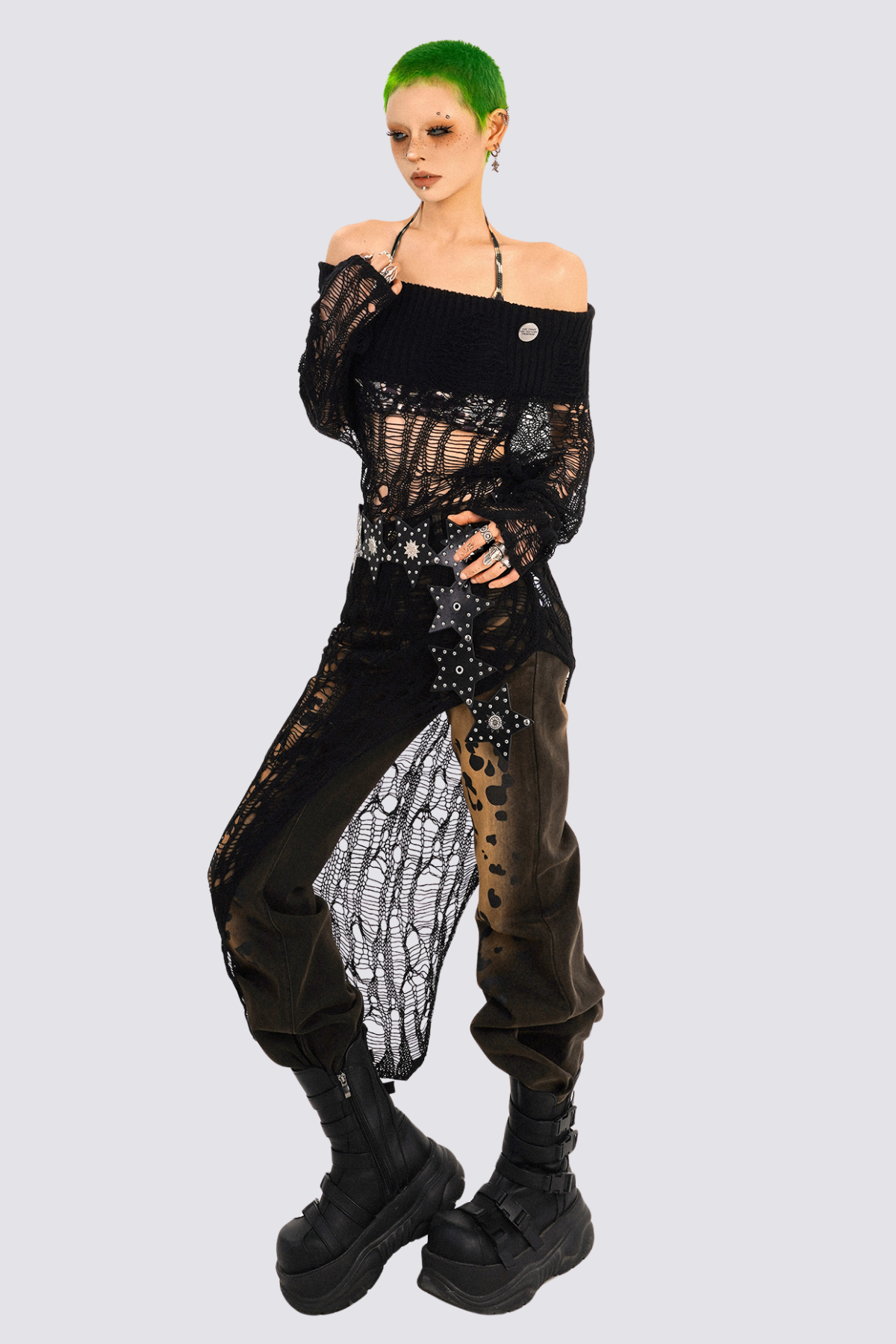 Snug Weave Strapless Knit Cutout Midi Dress