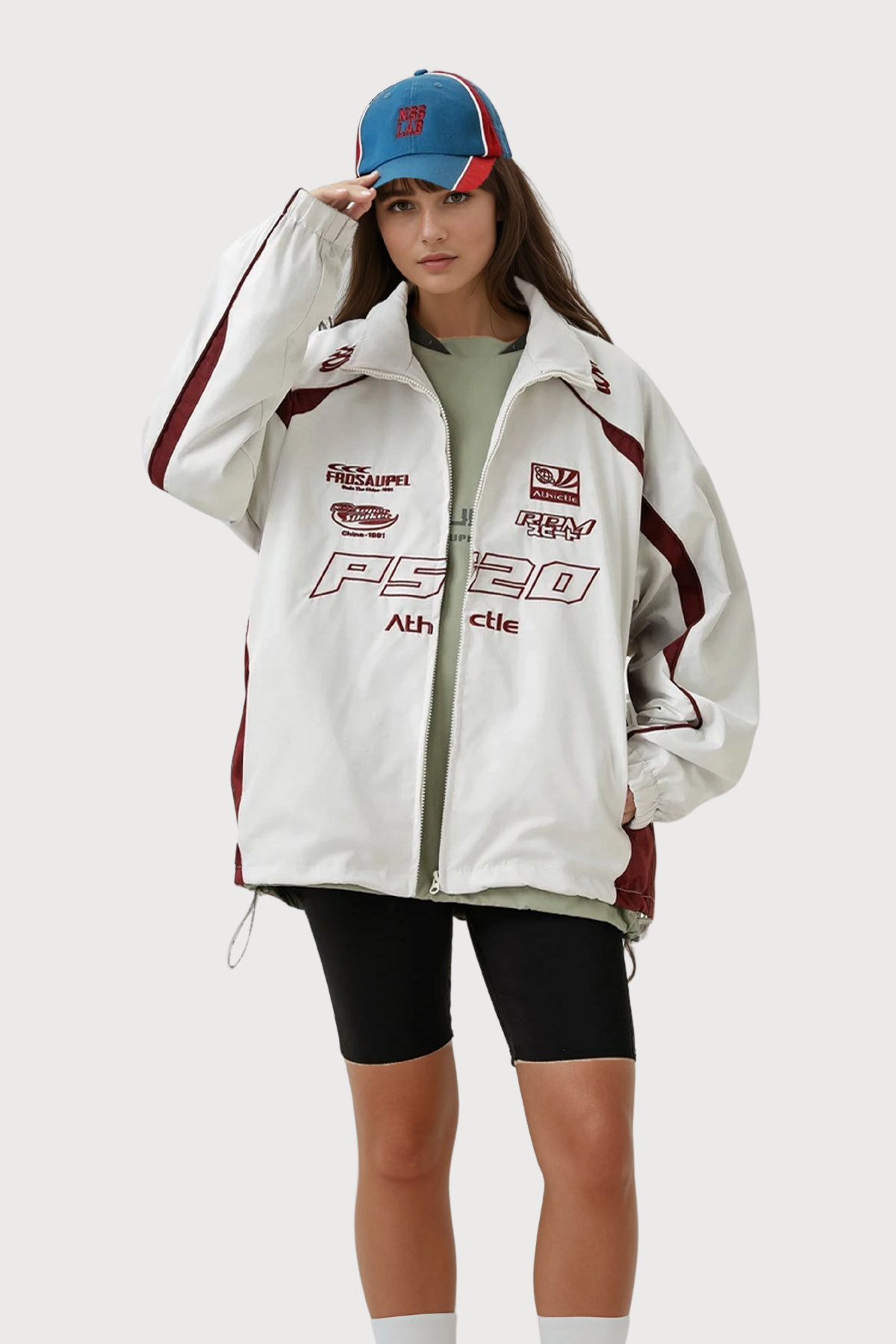 Soft Shade Embroidery Jacket