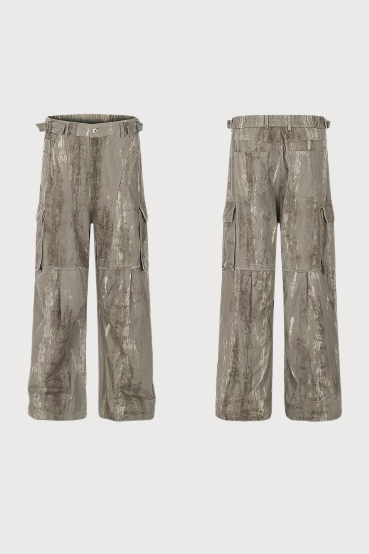 Soft Edge Dye Straight Pants