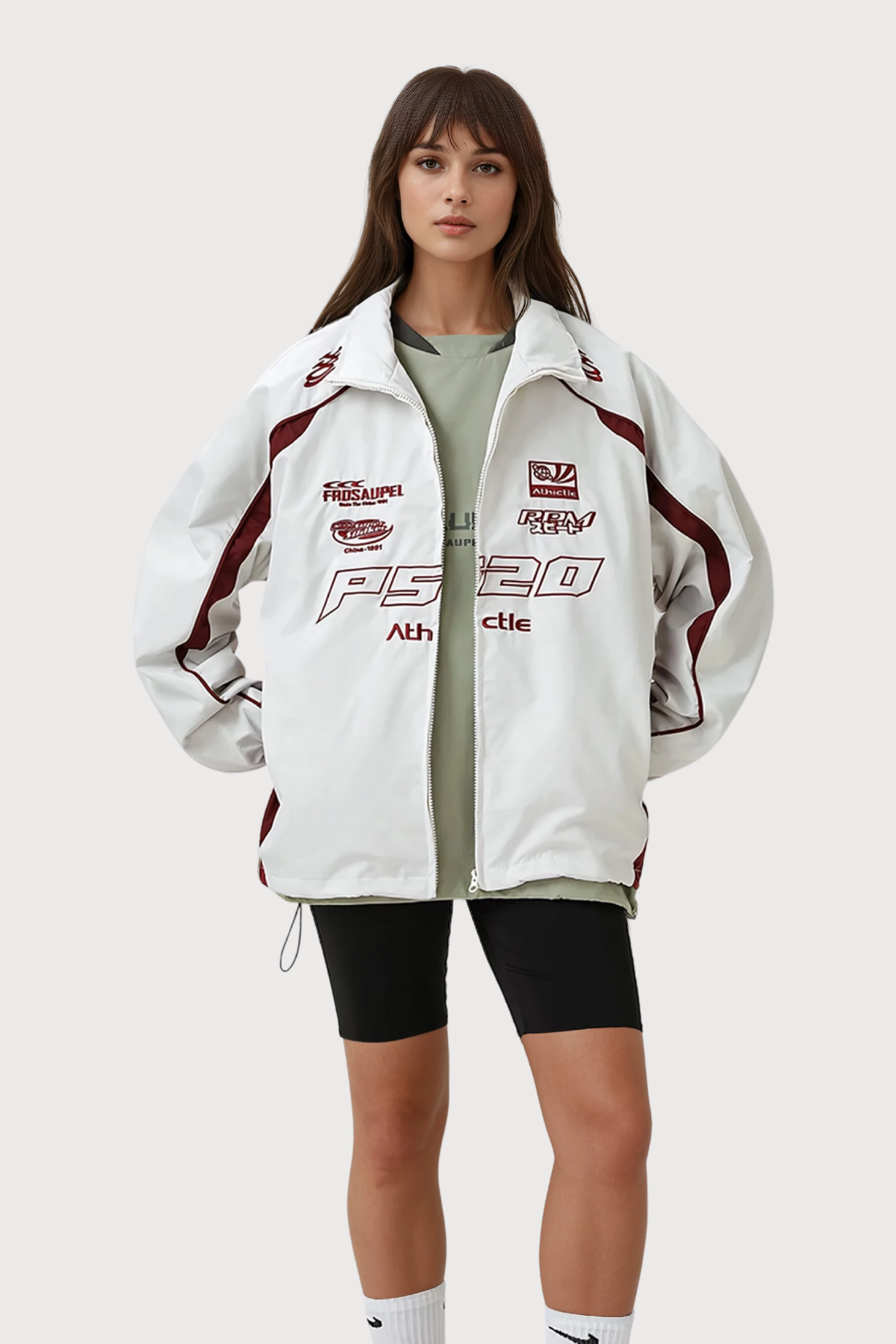 Soft Shade Embroidery Jacket