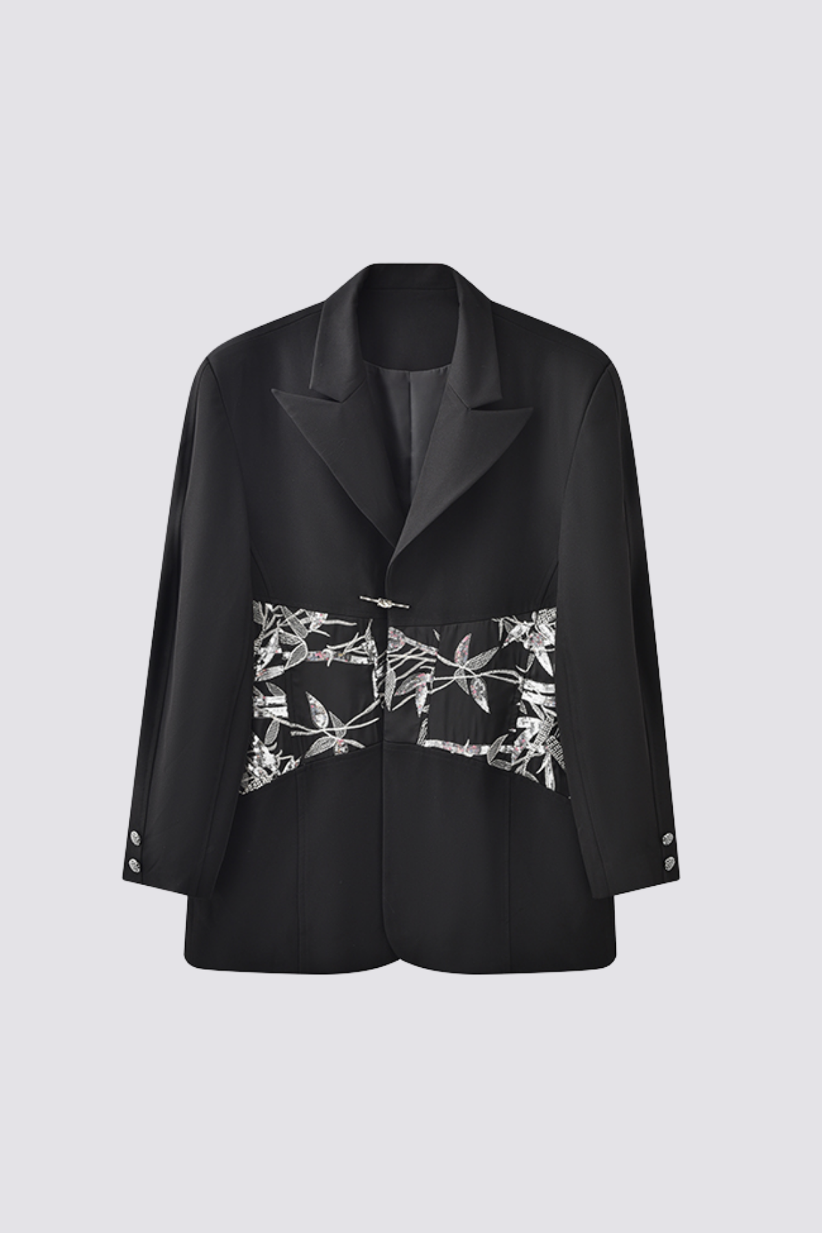 Solid Phase Embroidery Jacket