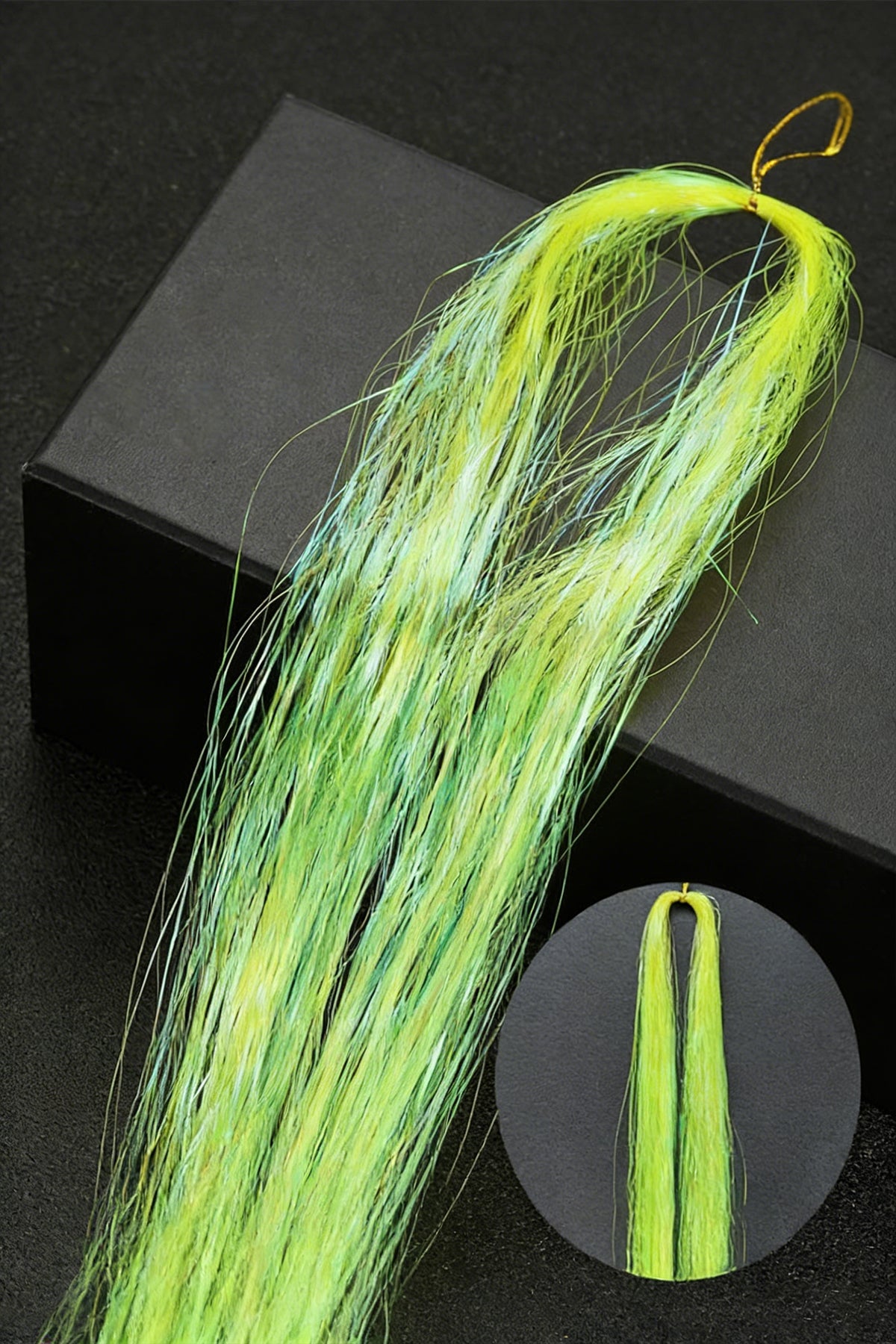 Sonic Flirt Lase Metallic Tinsel Wig