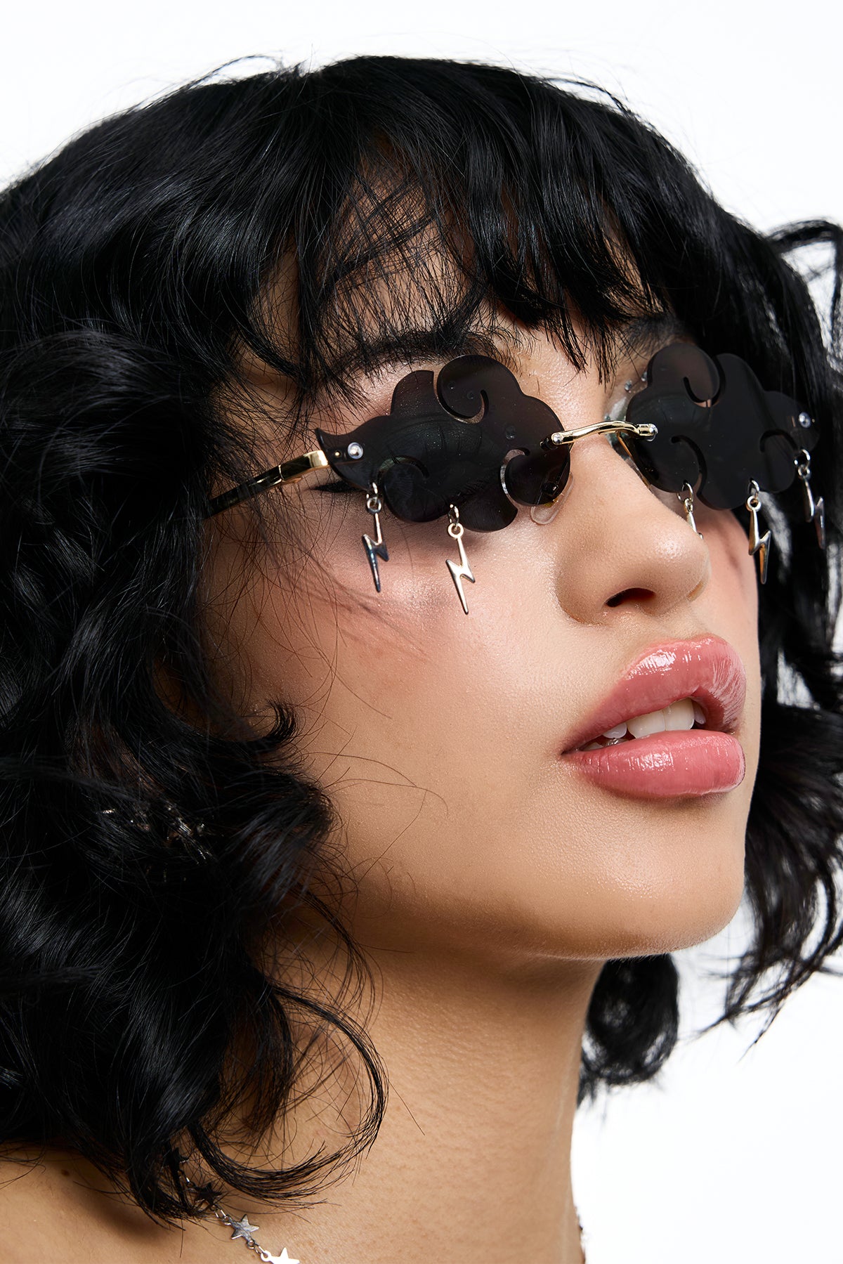 Sonic Lens Cloud Sunglasses Black