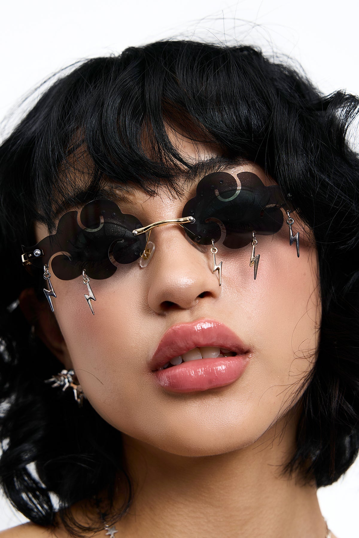 Sonic Lens Cloud Sunglasses Black