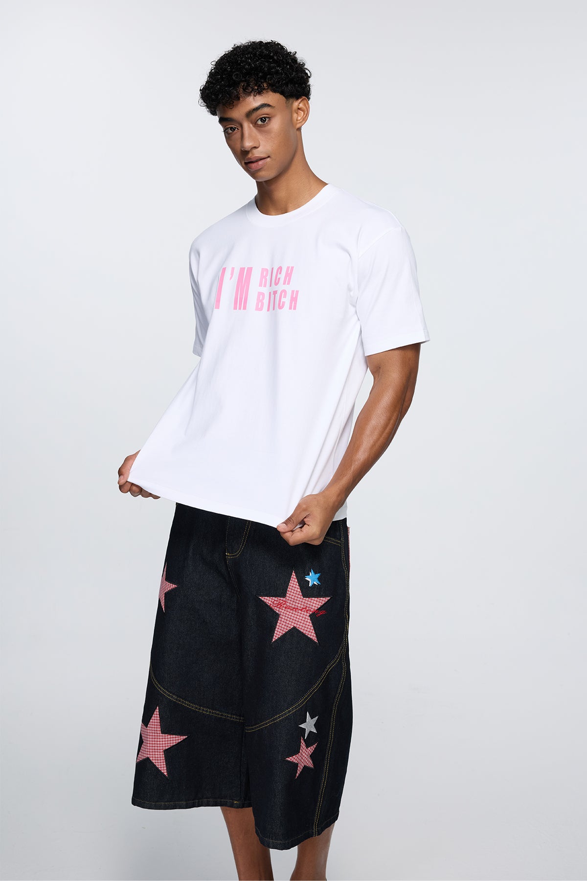 Sonic Linear Print T-Shirt