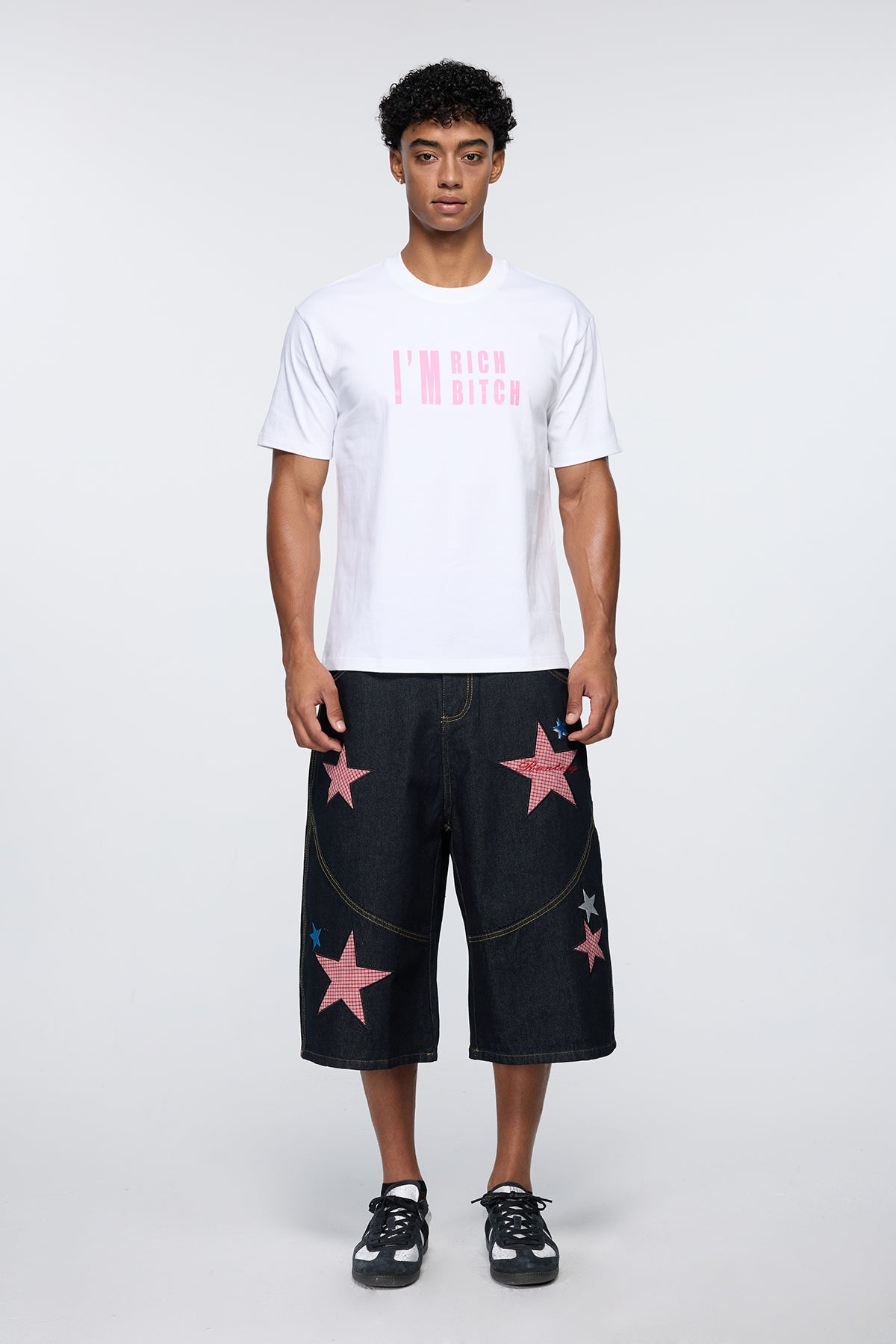 Sonic Linear Print T-Shirt