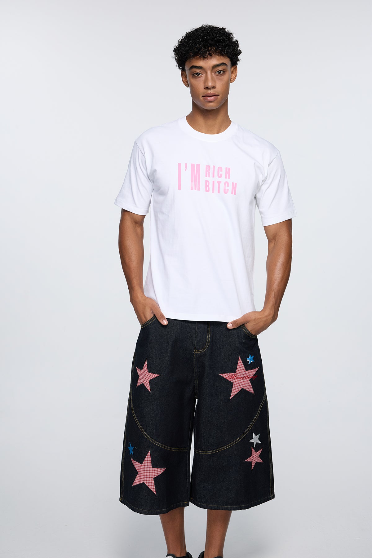 Sonic Linear Print T-Shirt