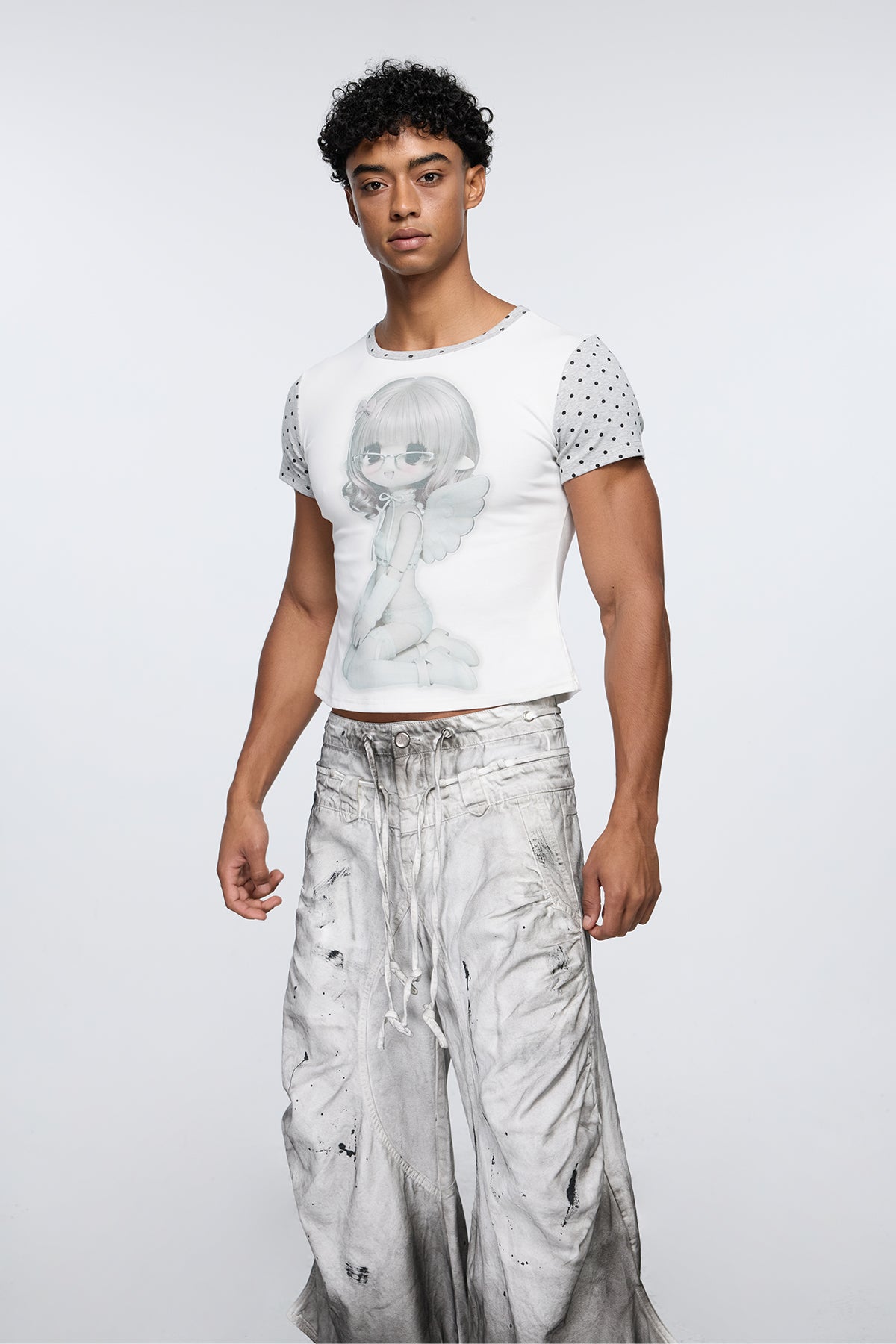 Sonic Wave Print T-Shirt
