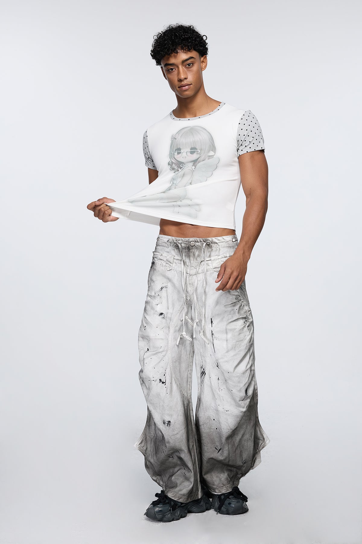 Sonic Wave Print T-Shirt