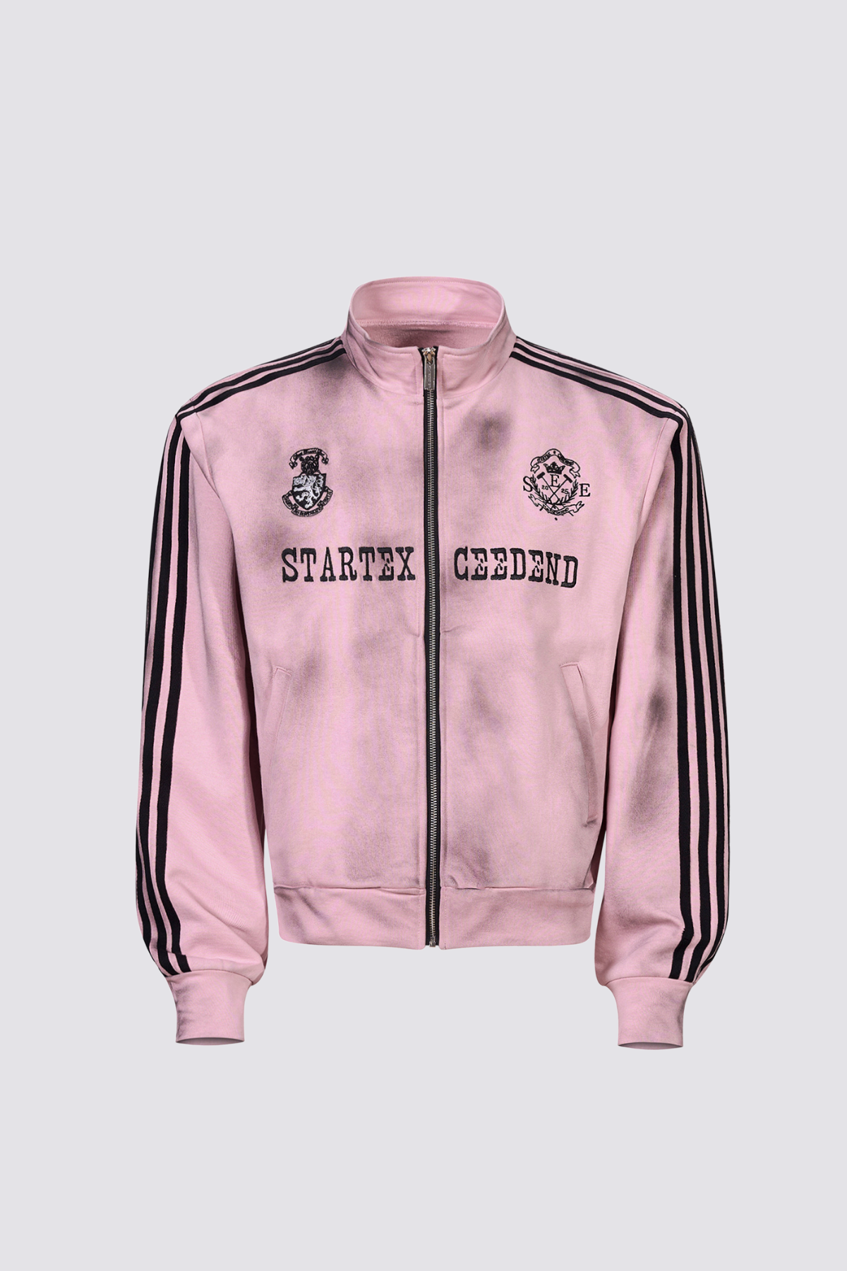 Space Mood Print Long Sleeve Jacket