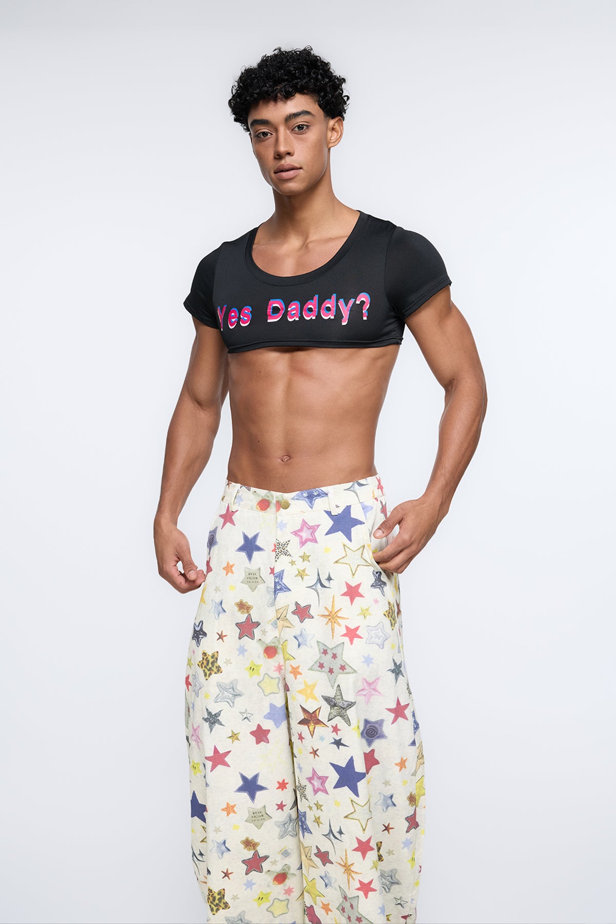 Spectra Core Print Crop Top