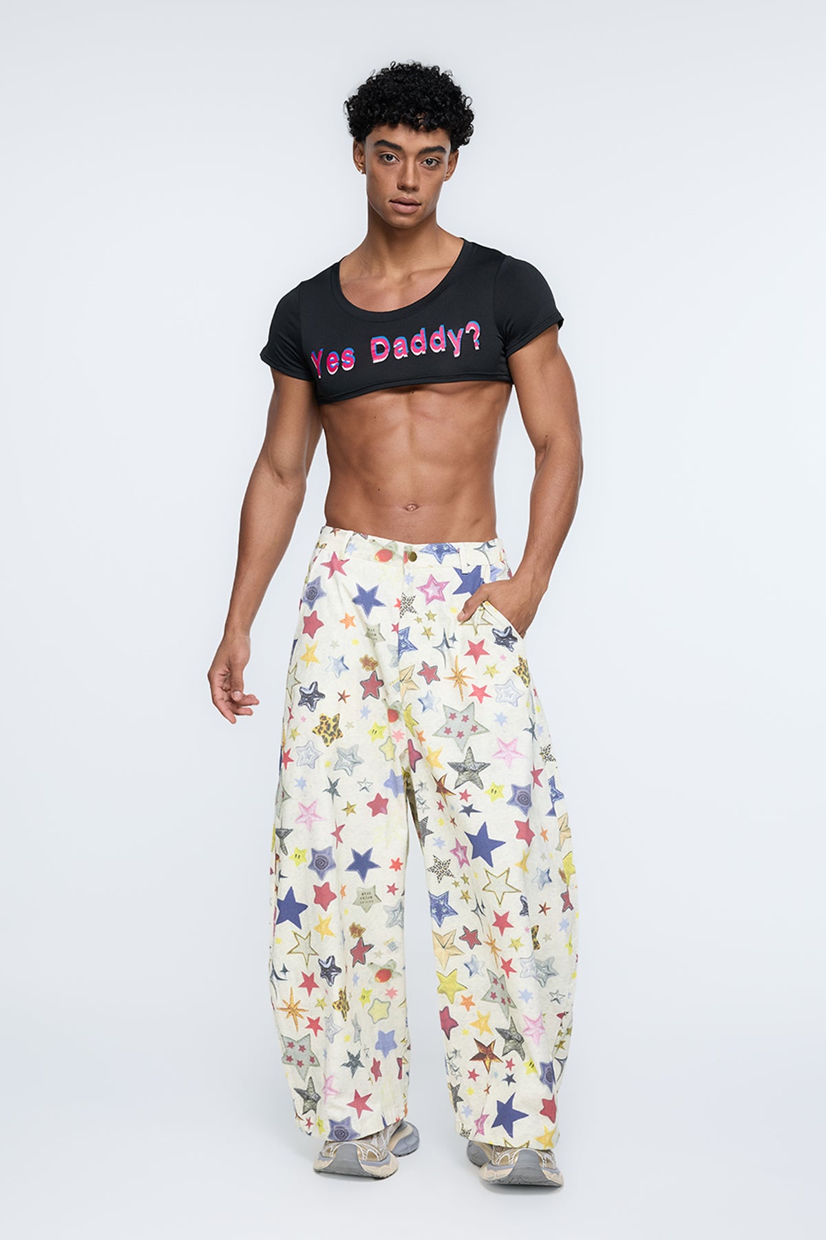 Spectra Core Print Crop Top