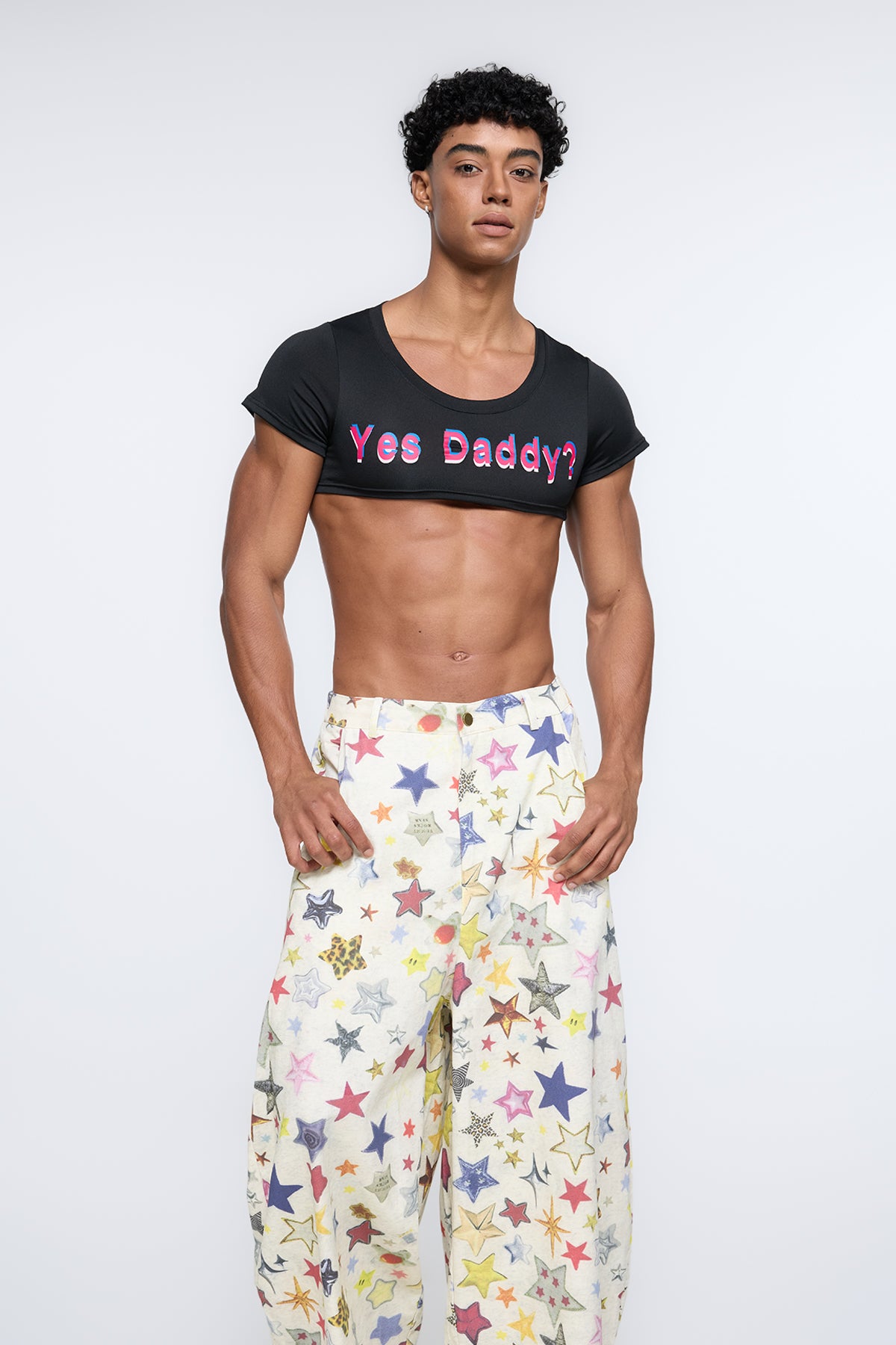 Spectra Core Print Crop Top