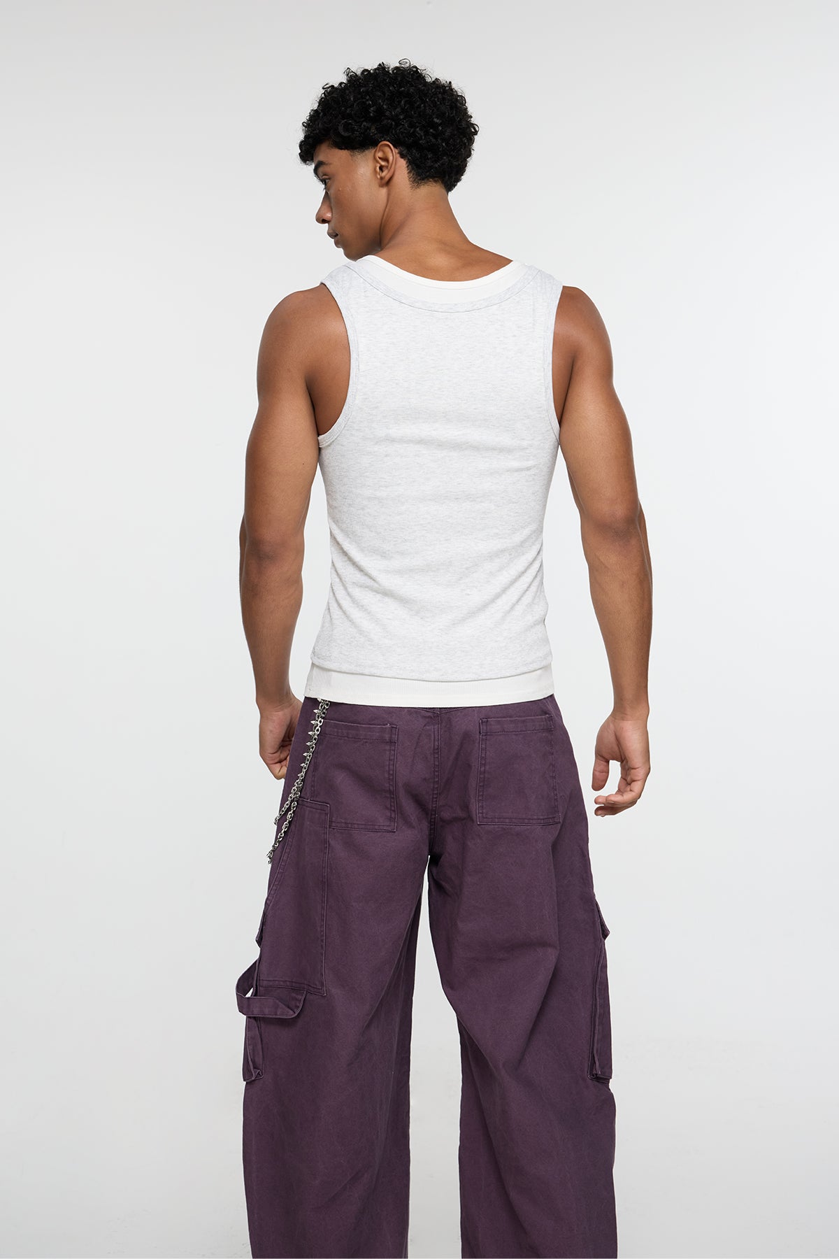Spectra Line Tank Top Grey
