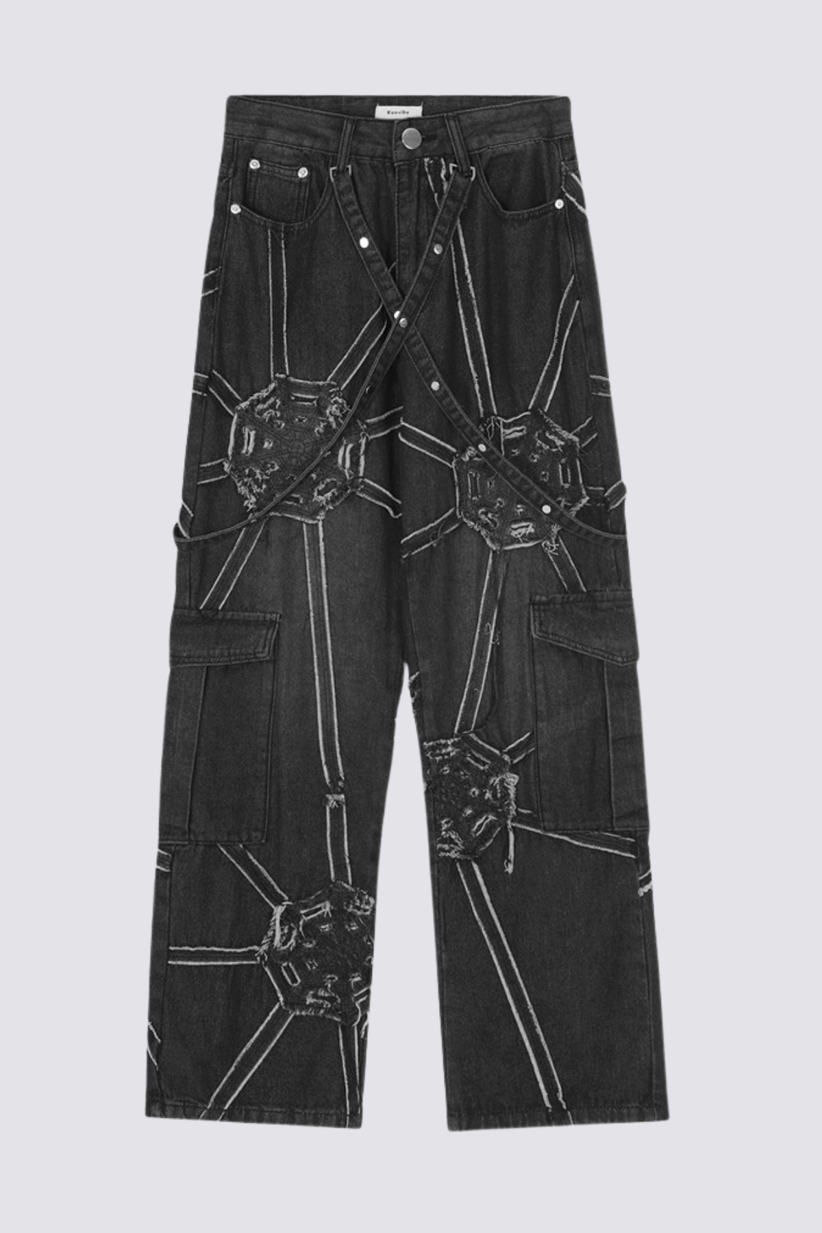Speed Trap Cobweb Straight Jeans