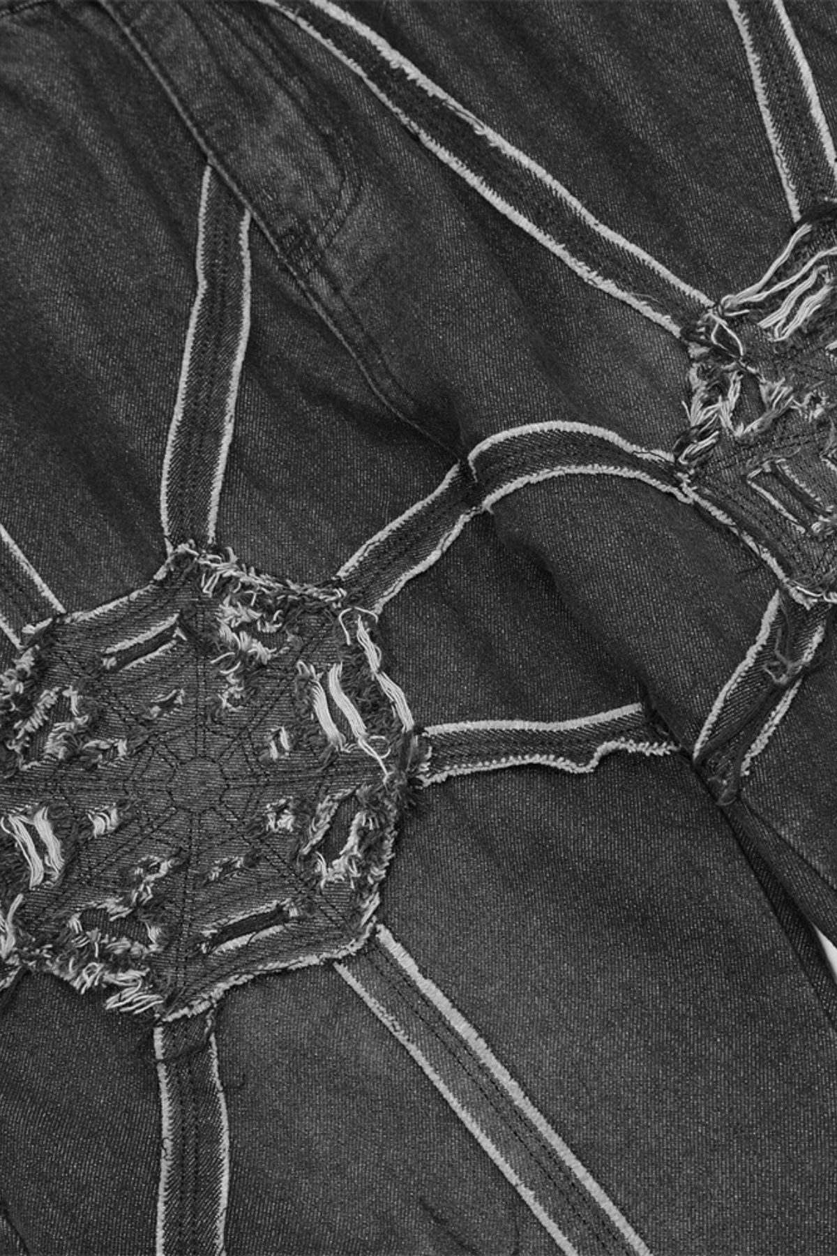 Speed Trap Cobweb Straight Jeans