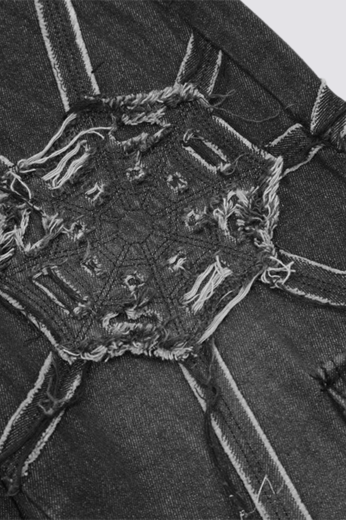 Speed Trap Cobweb Straight Jeans