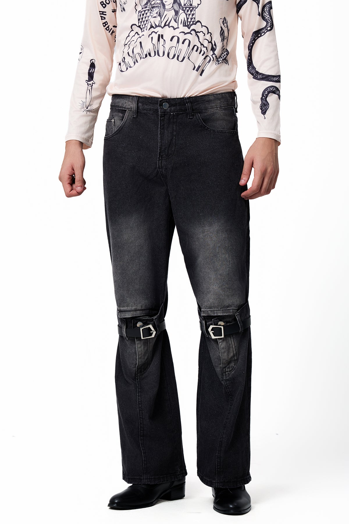 Static Heat Straight Jeans