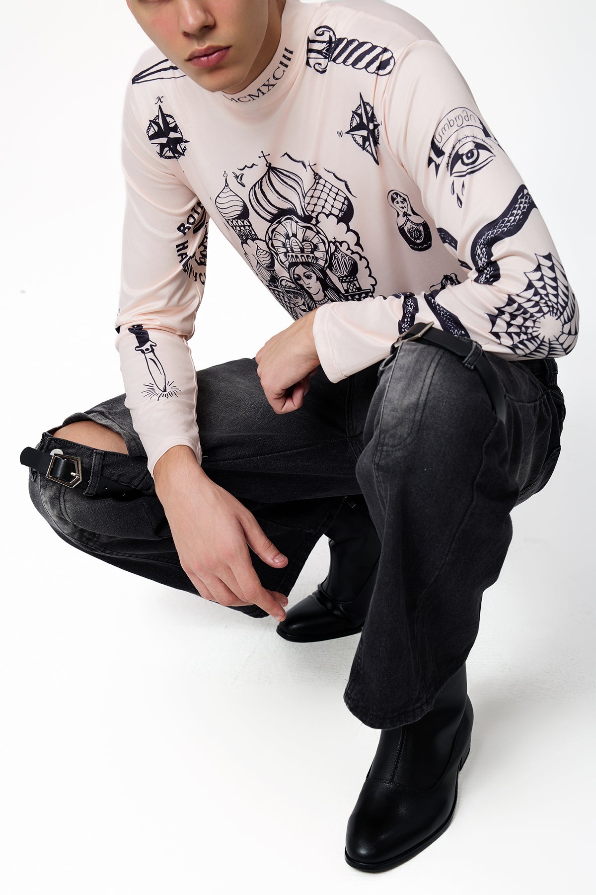 Static Heat Straight Jeans