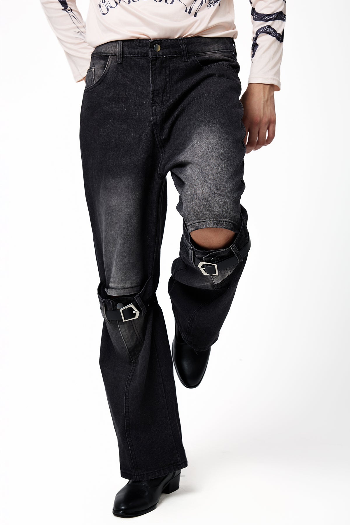 Static Heat Straight Jeans