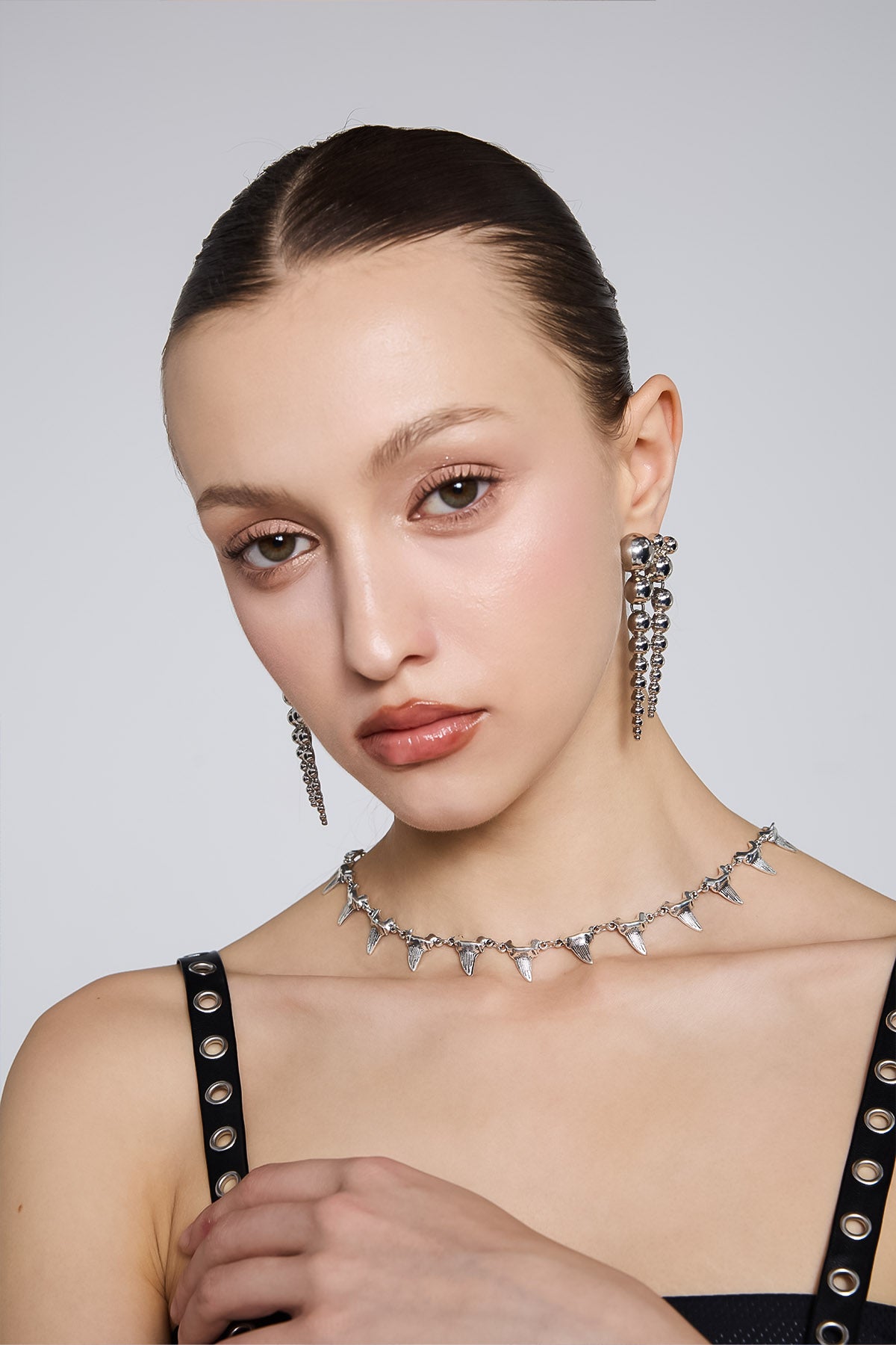 Steel Alignment Necklace