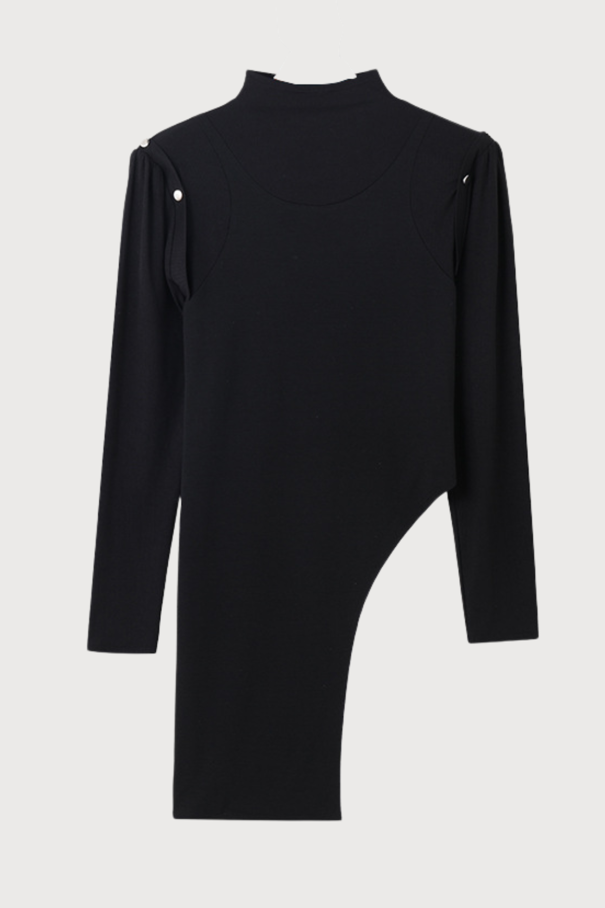 Still Shadow Button Cutout Top