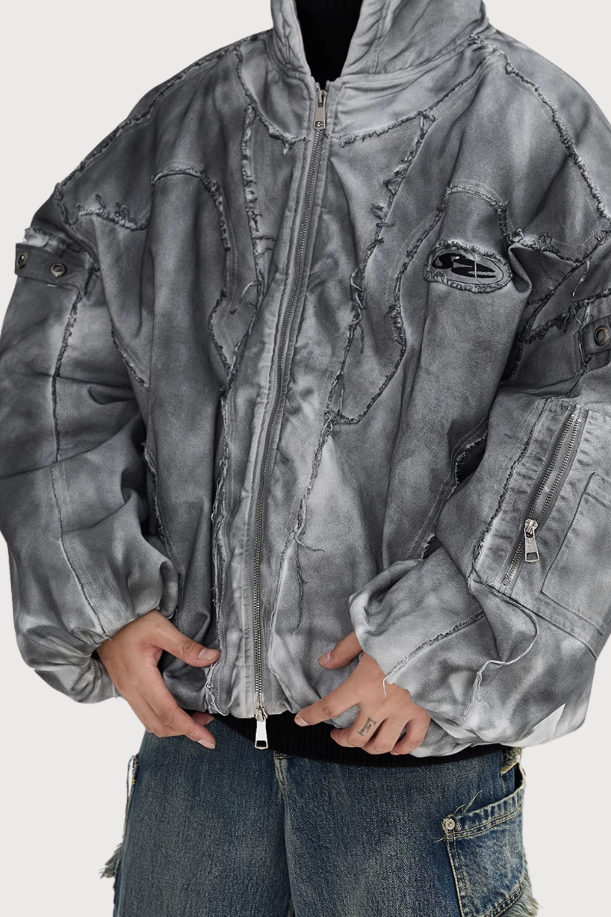 Street Claw Padded Hooded Jacket