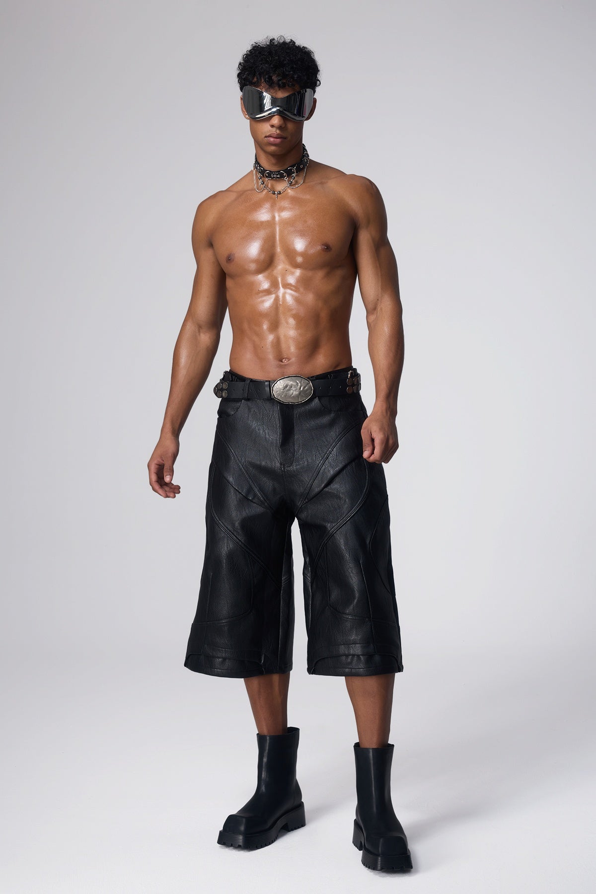 Street Kiss Leather Shorts – RYVKstudio