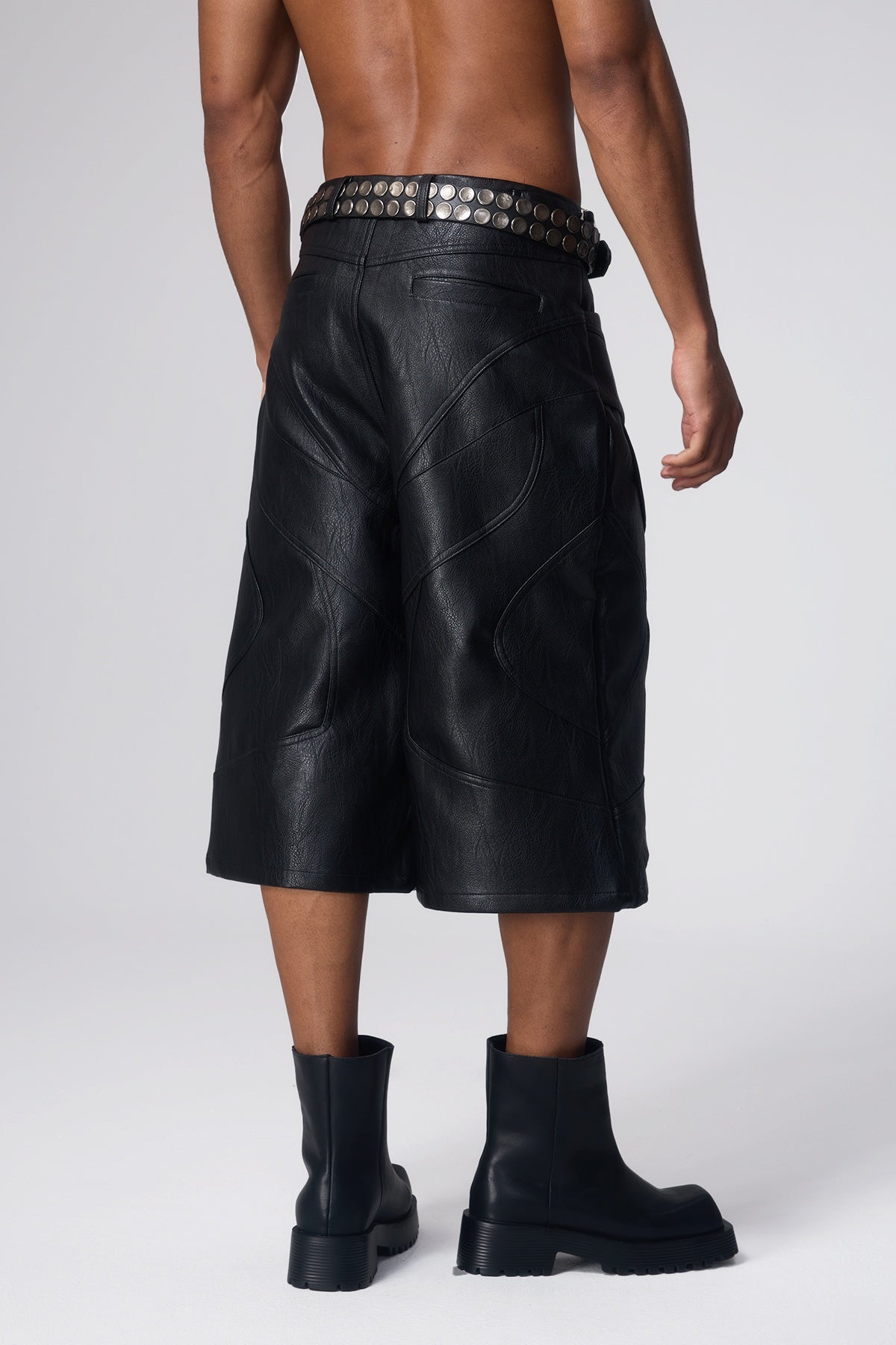 Street Kiss Leather Shorts