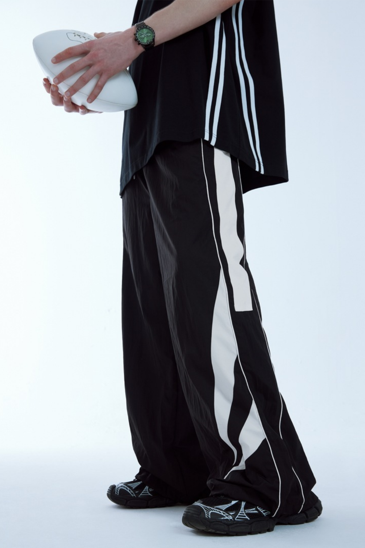 Stretch Zone Paneled Wide Leg Pants