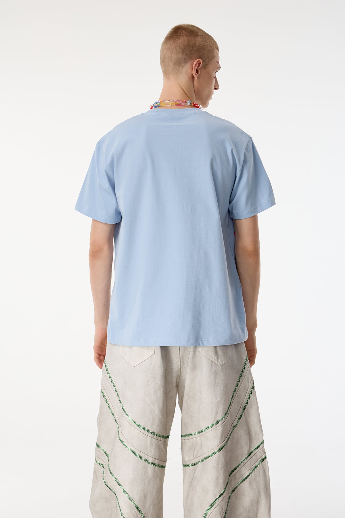 Subtle Trace Cat Star Print Top