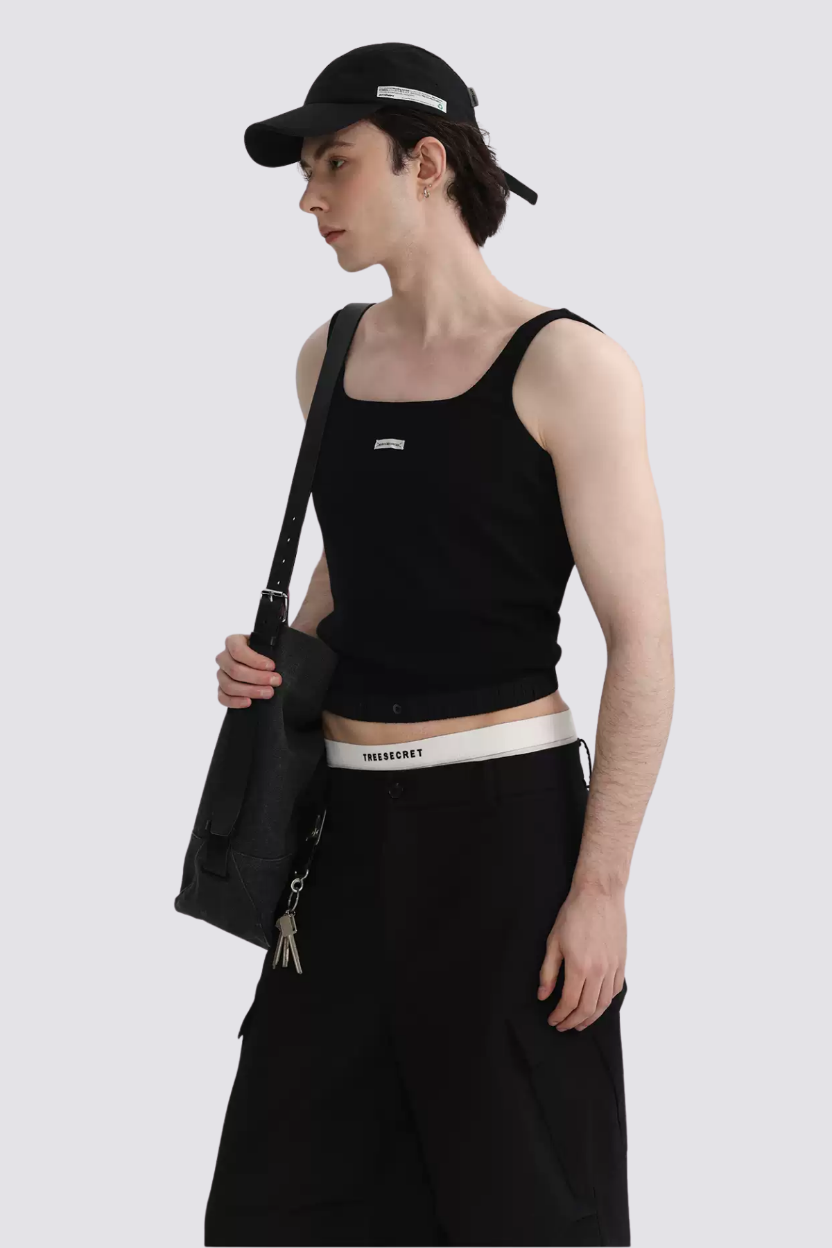 Subtle Weave Knit Tank Top
